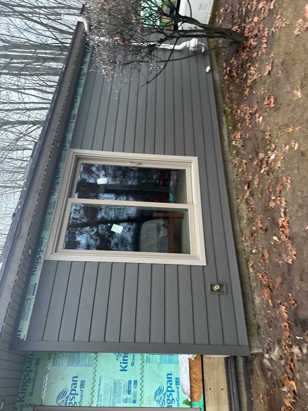 Siding Replacement using Alside S7 Cedar Mill Grain Composite by 180 Contractors