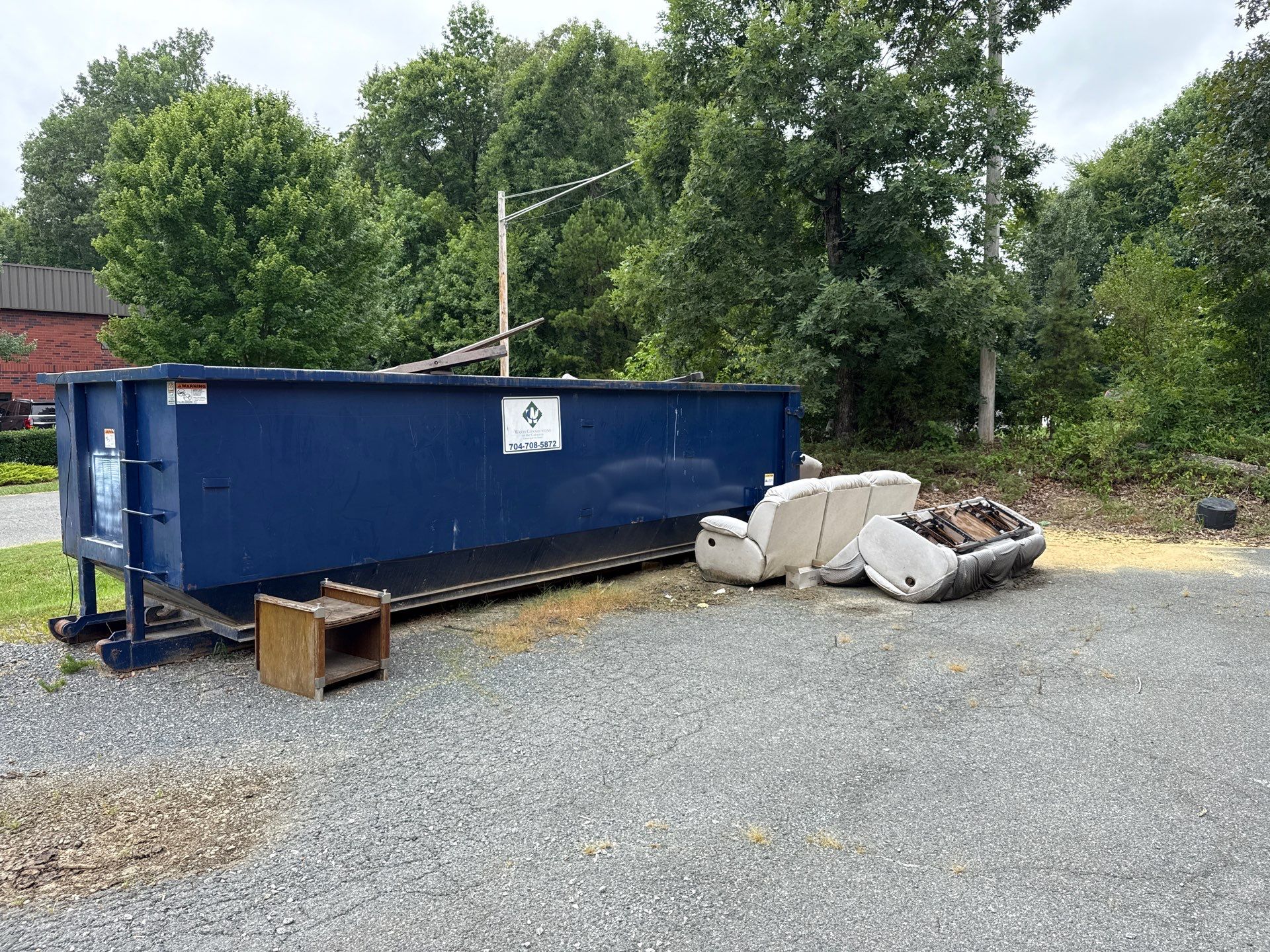 Project in Indian Trail by Badger Hauling