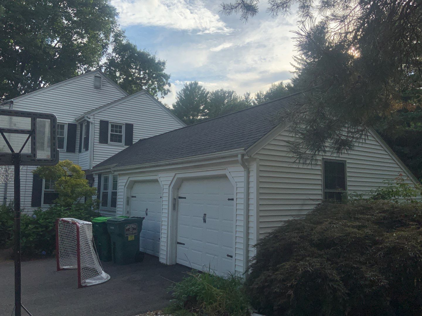 Exterior renovation in Wayland MA by UBrothers Construction