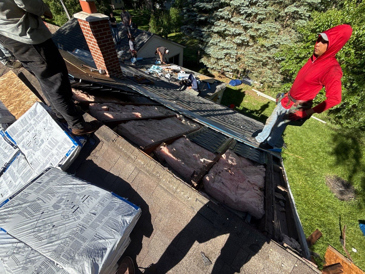 Roof Replacement using CertainTeed Landmark by 180 Contractors