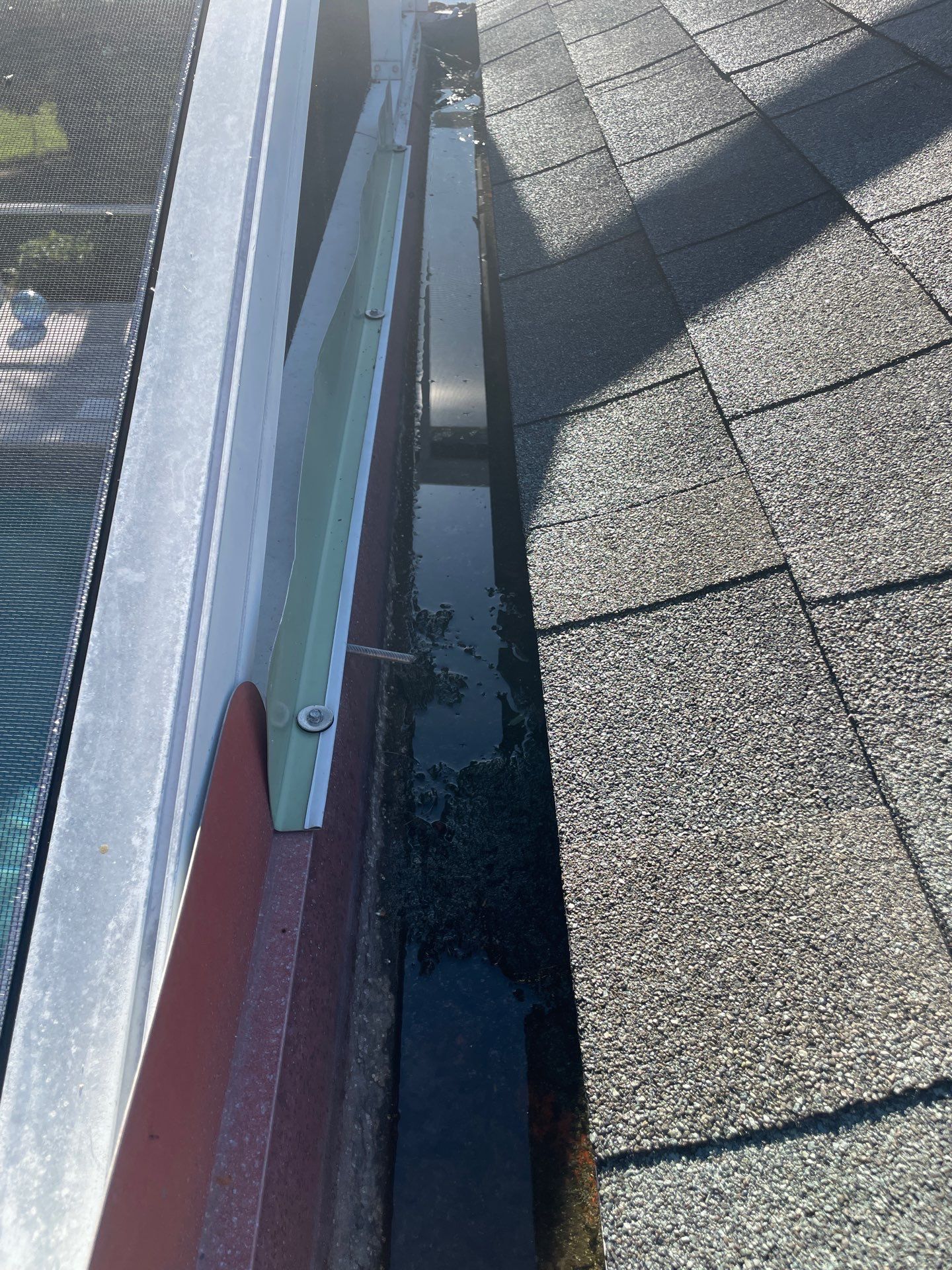 White 6-inch K-Style Gutters in Sarasota FL by Gutter Professor by Gutter Professors