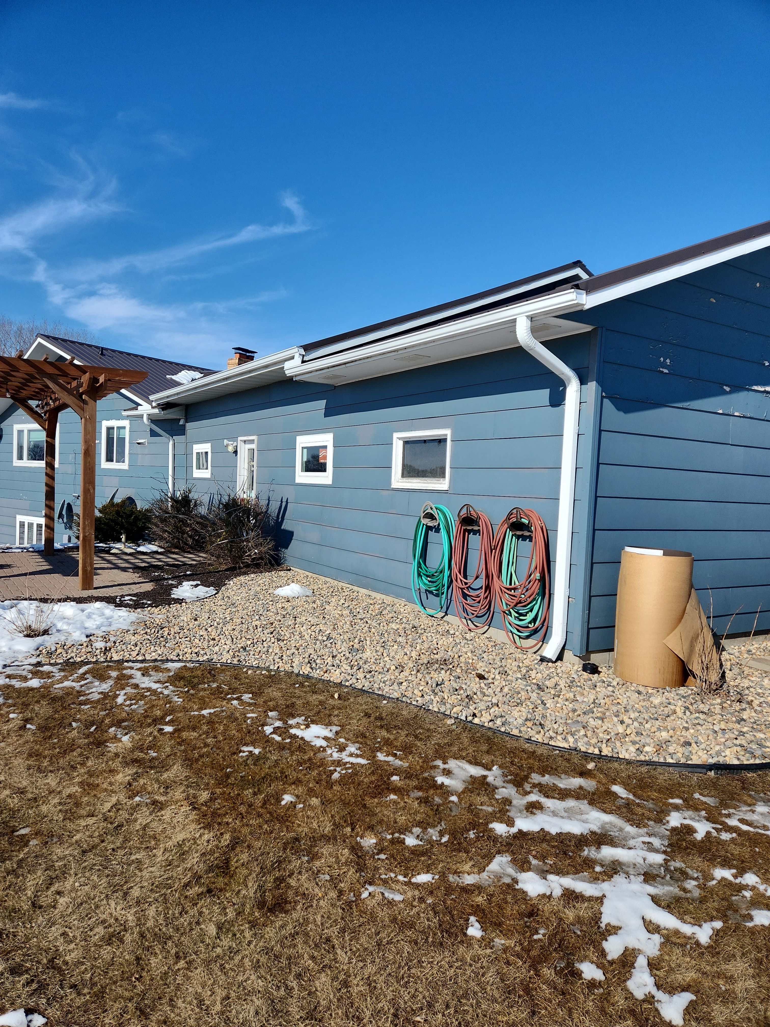 5" Gutter in Pennock by Next Level Seamless Gutters / Exteriors Inc.