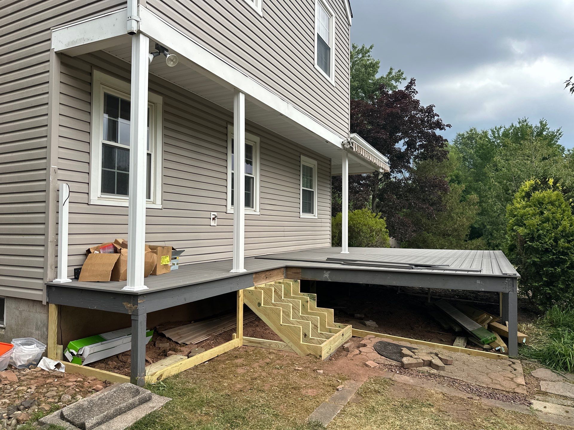 Deck Resurfacing in Hillsborough Township, New Jersey by deck guardian