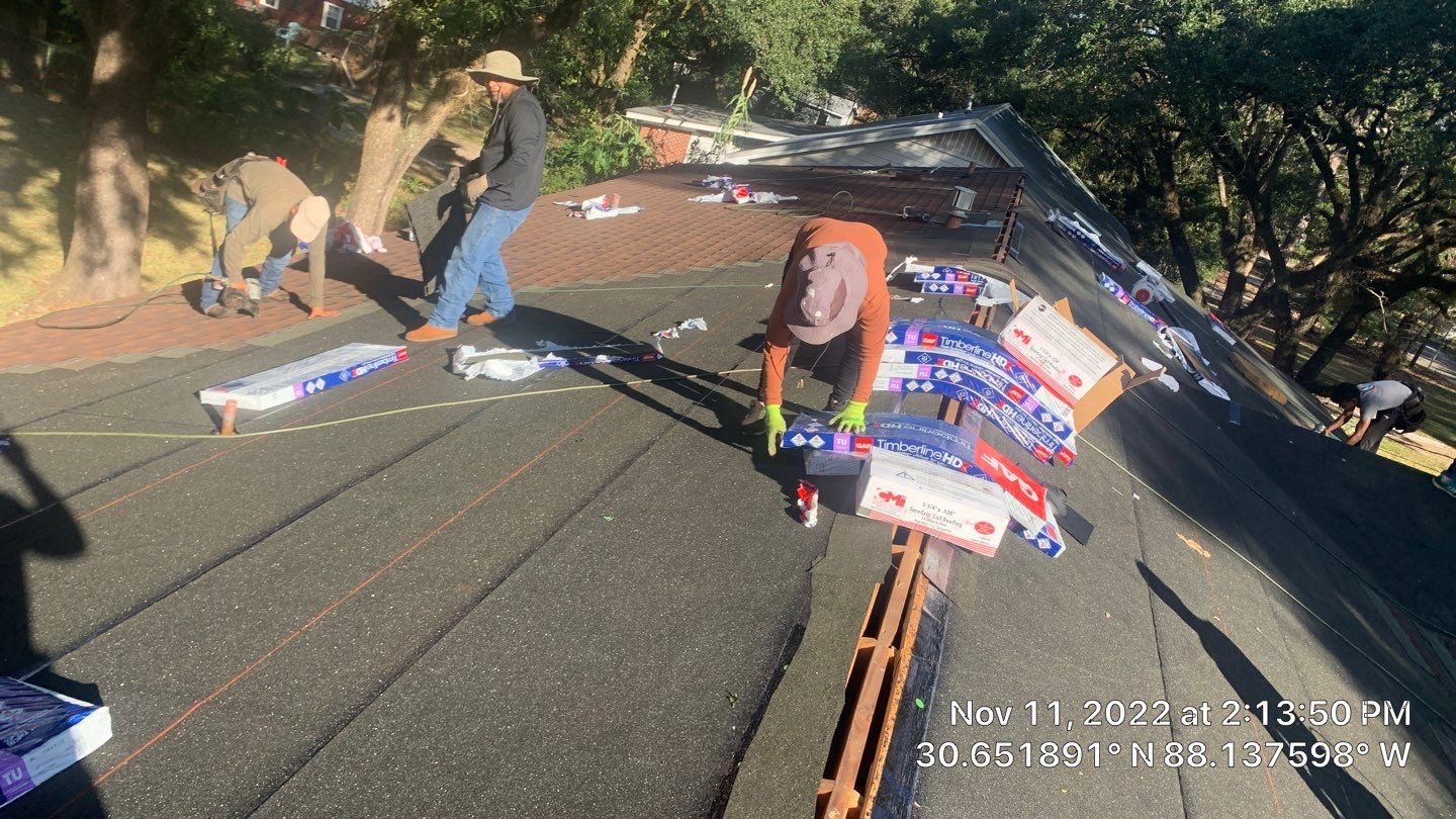 Residential Roofing Installation using Roof Replacement by American Roofing & Construction LLC