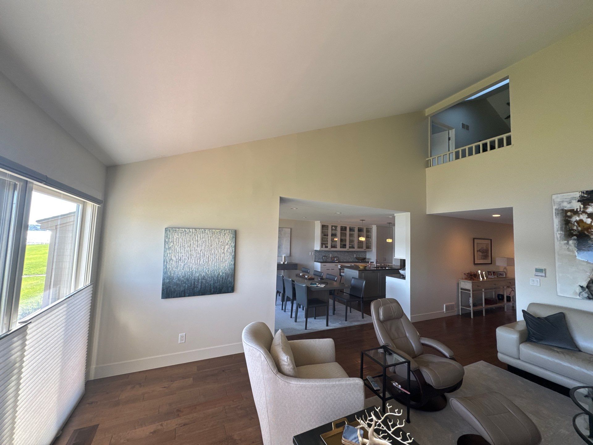 Interior Drywall Repair and Vaulted Ceiling Painting in Spring Lake by Gordon Painting