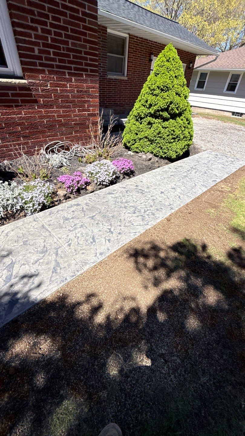 Oxford Slate Walkway and Apron by NG Masonry & Construction LLC