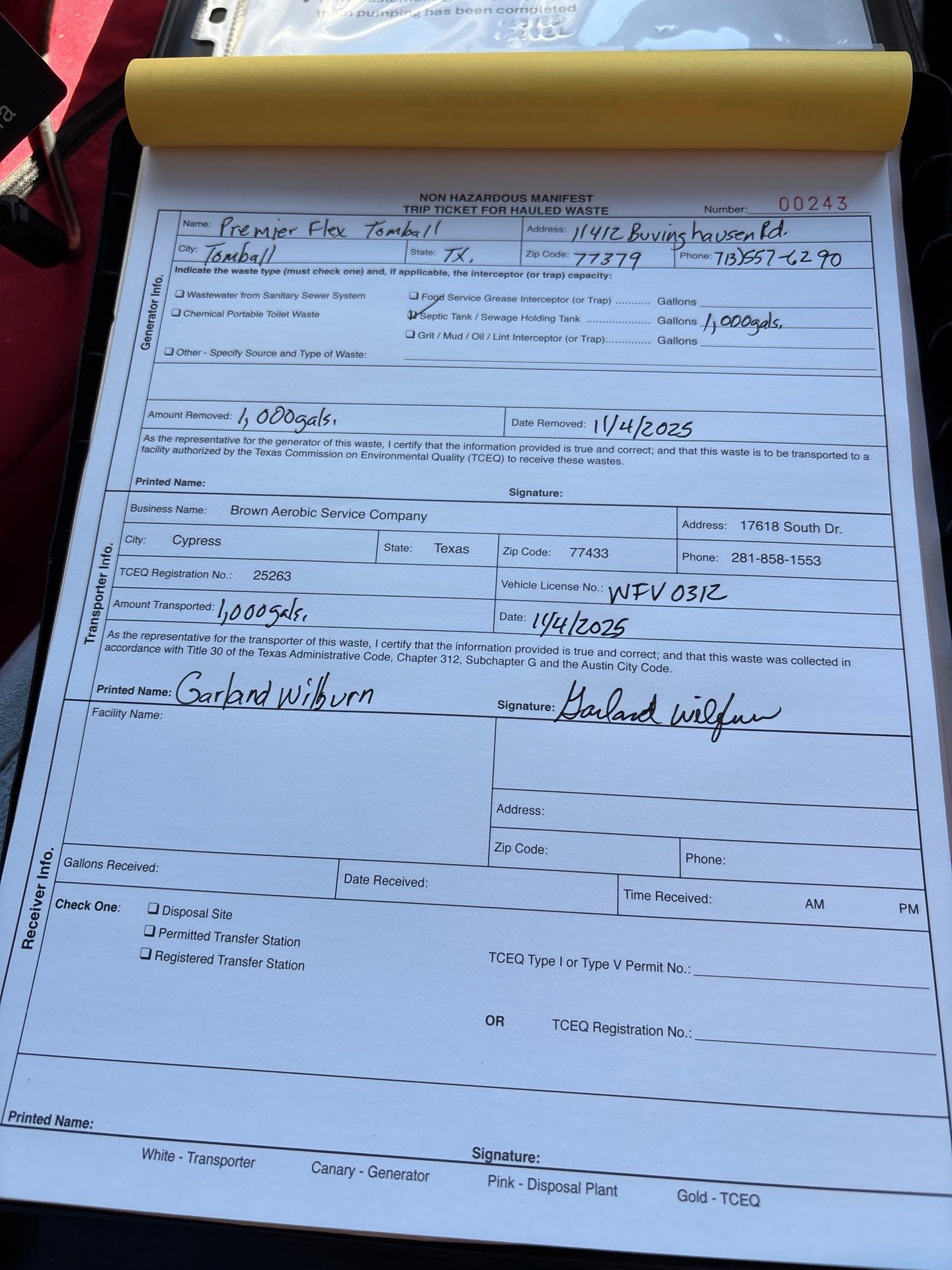 Brown Aerobic Septic Specialists featured photo.