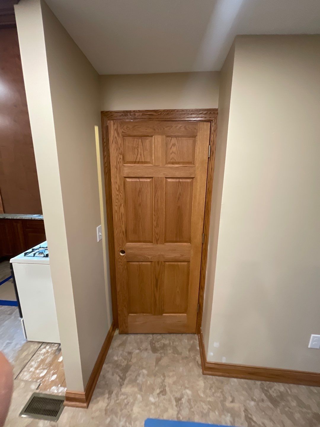 Door Staining using Minwax Stain by Callaway Contracting LLC
