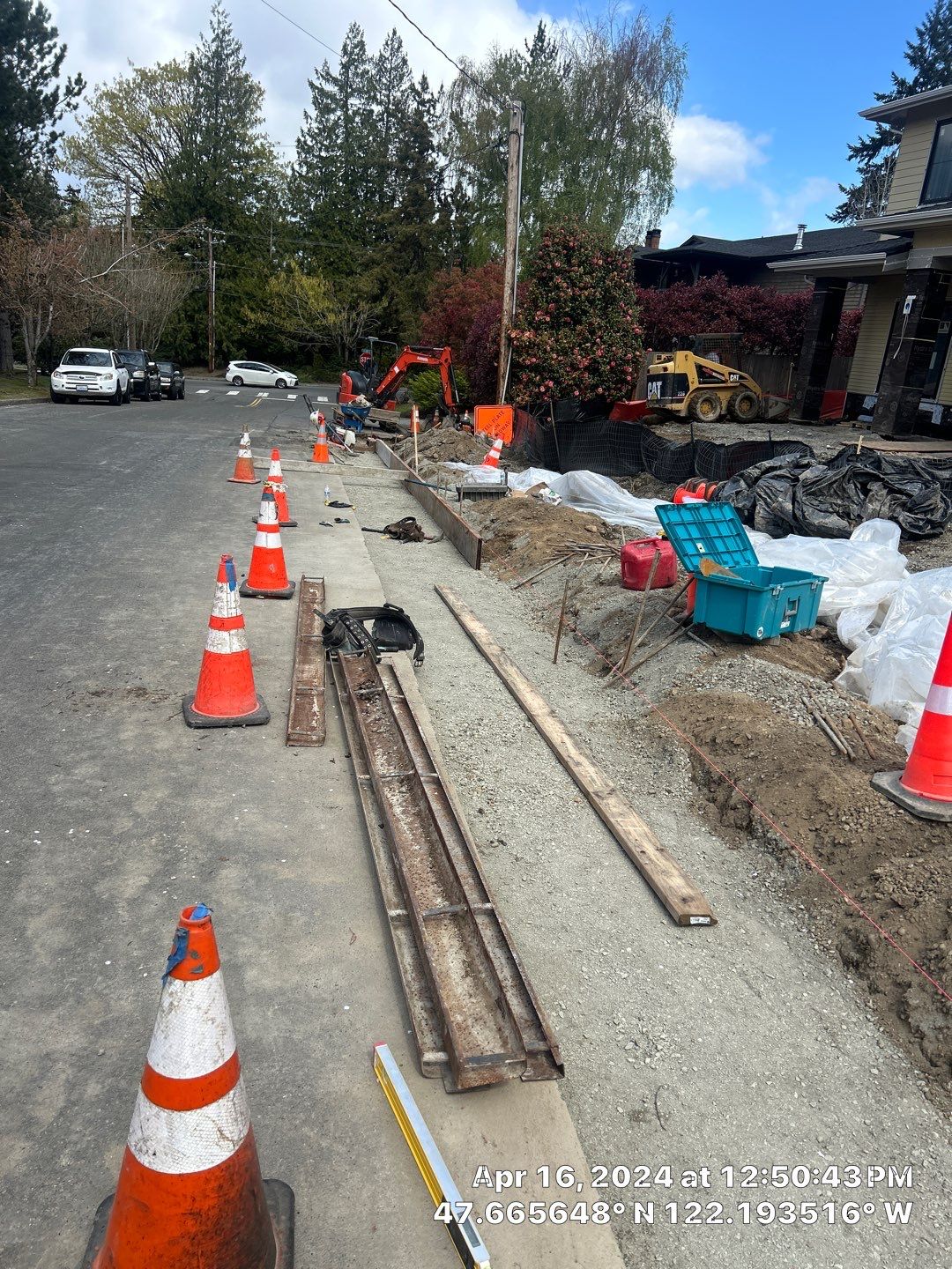 Thomas Custom Homes Development  by Jireh Asphalt & Concrete Inc 