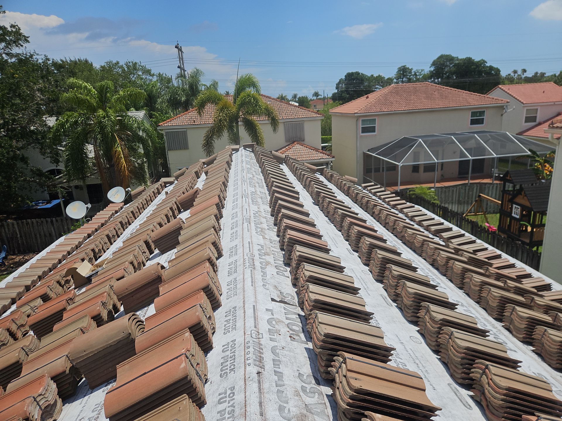 Residential Roofing Installation using WestLake Roofing Tile by BLUES BROTHERS ROOFING