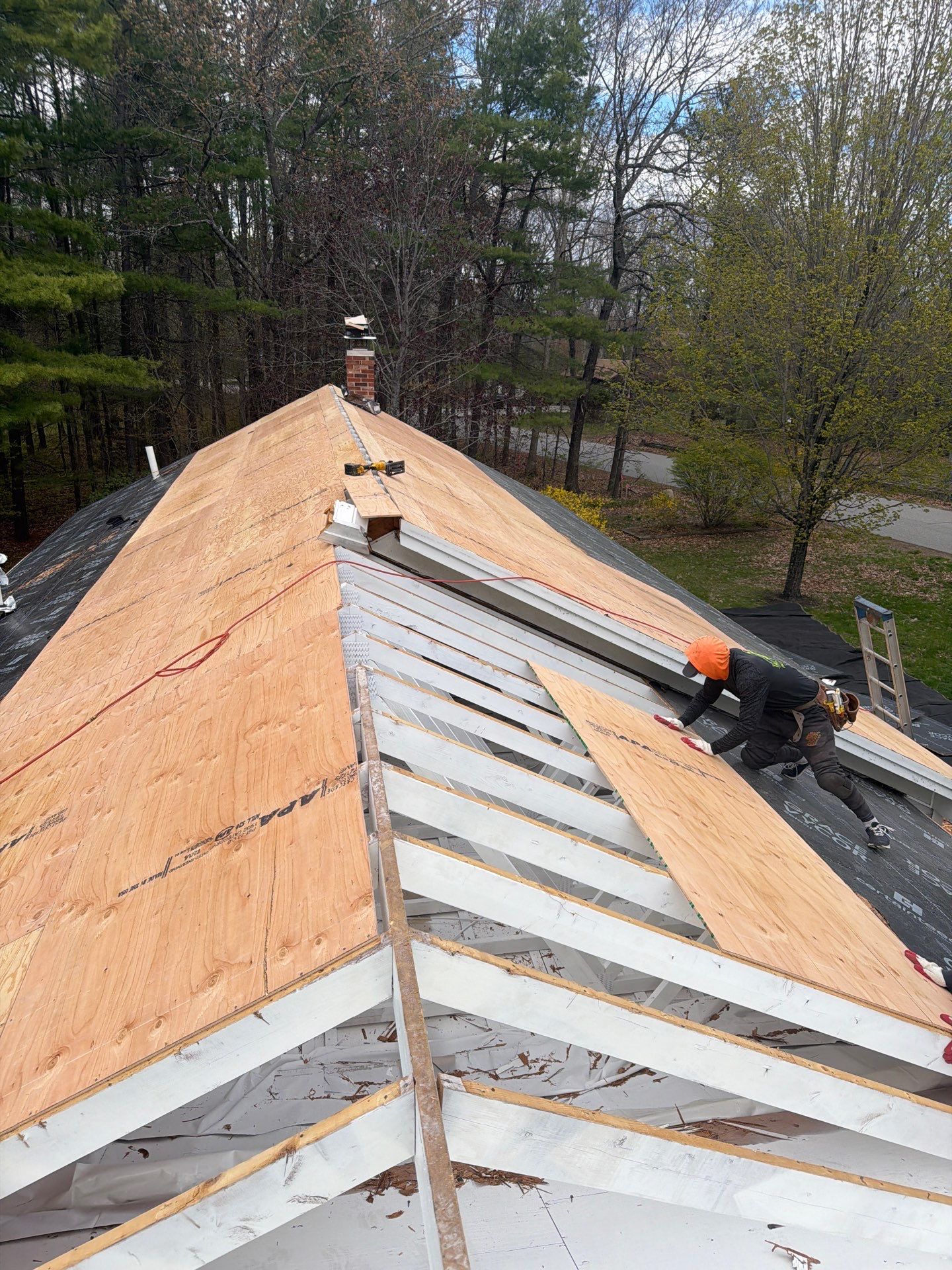 🏡 Architectural Roof Replacement – Wells, ME by Tall pine roofing