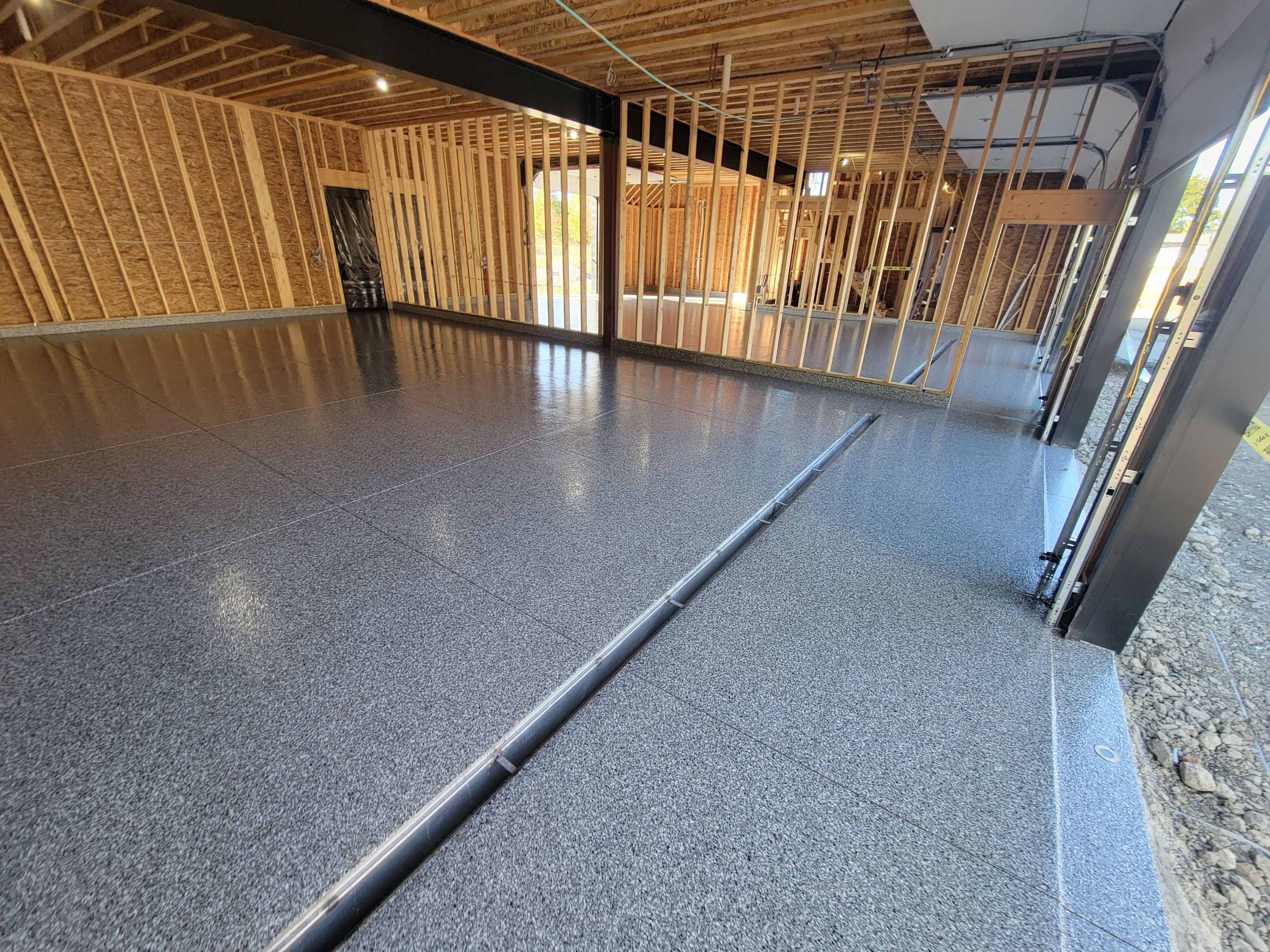 Large Garage in Smoke - Poland, OH by Alexander Concrete Coatings