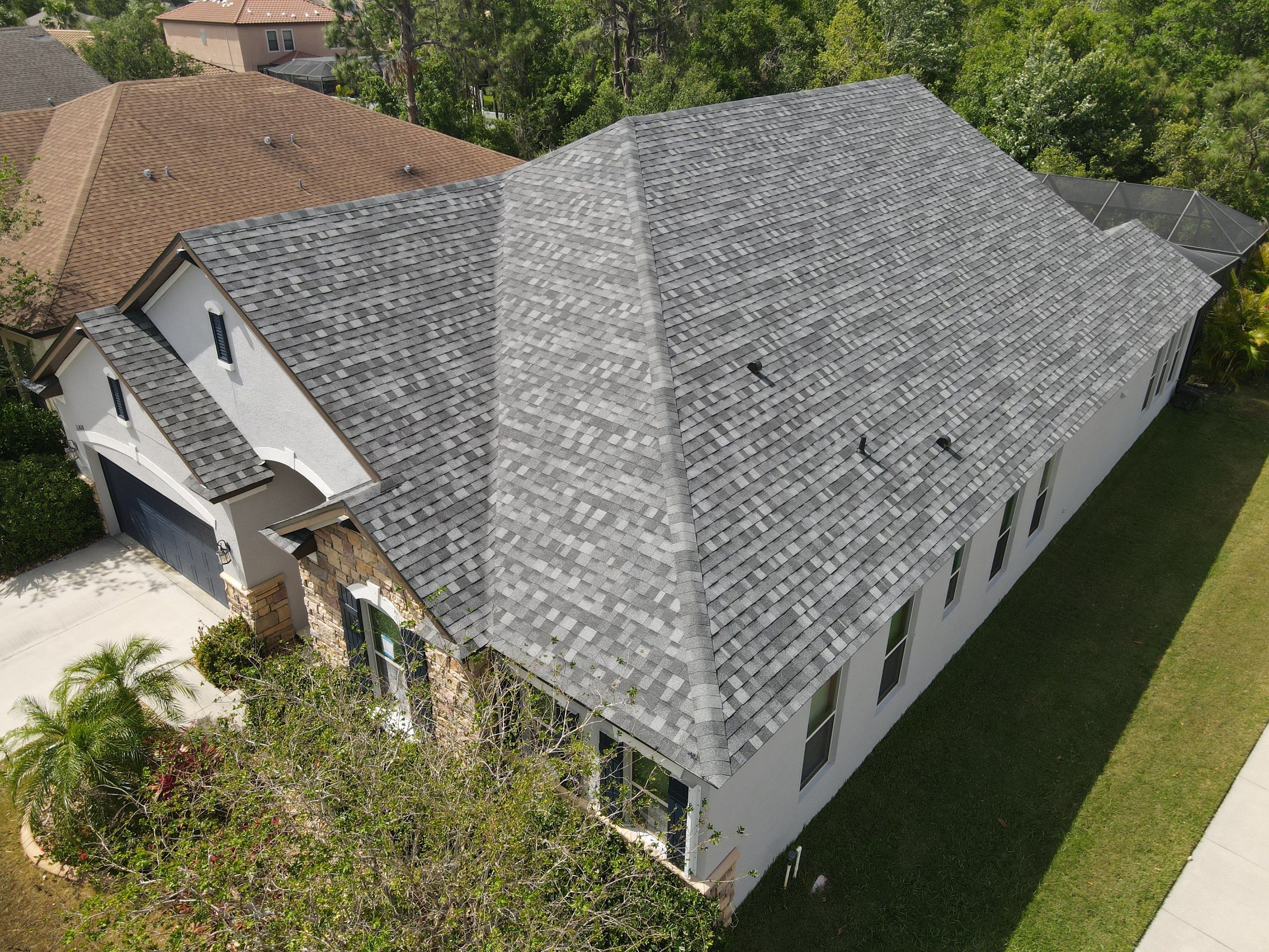 Roof replacement in Riverview, FL. by Steadfast Roofing
