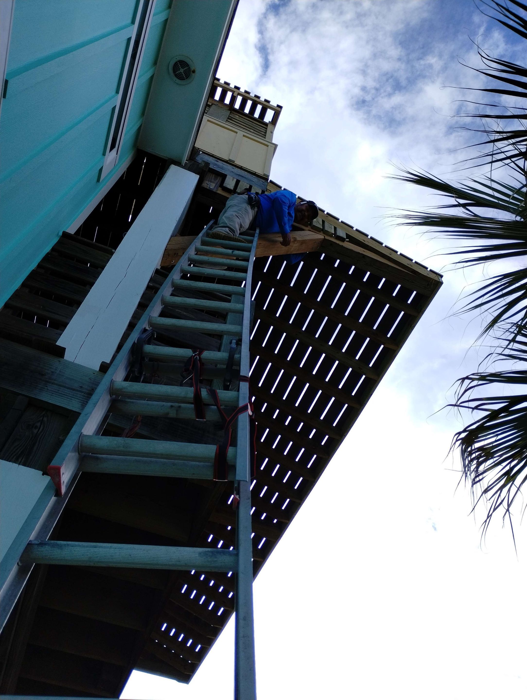Roof Top Clubhouse on the Beach by Bayfront Roofing and Construction