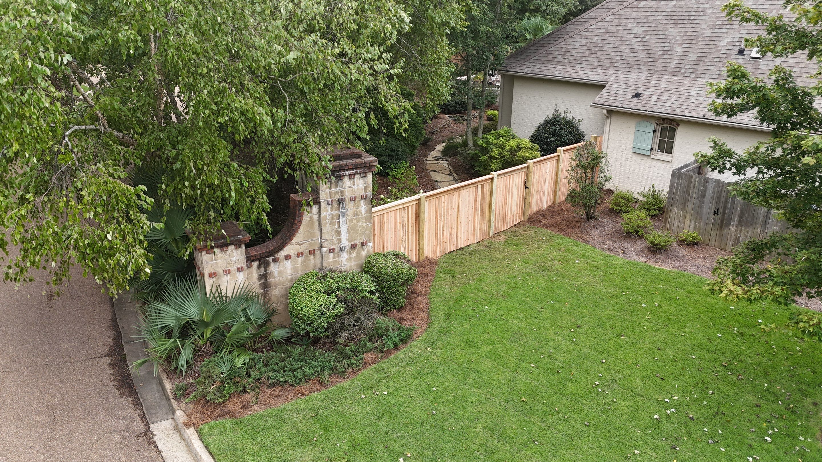 6’ Cedar Good Neighbor 6x6 Posts by Roberson Construction LLC