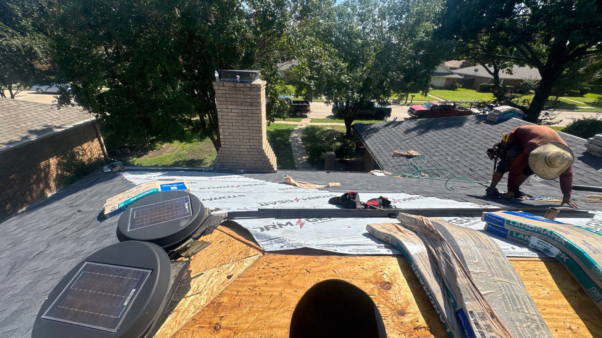 Project in Garland by Rhino Roofing and General Contracting, LLC