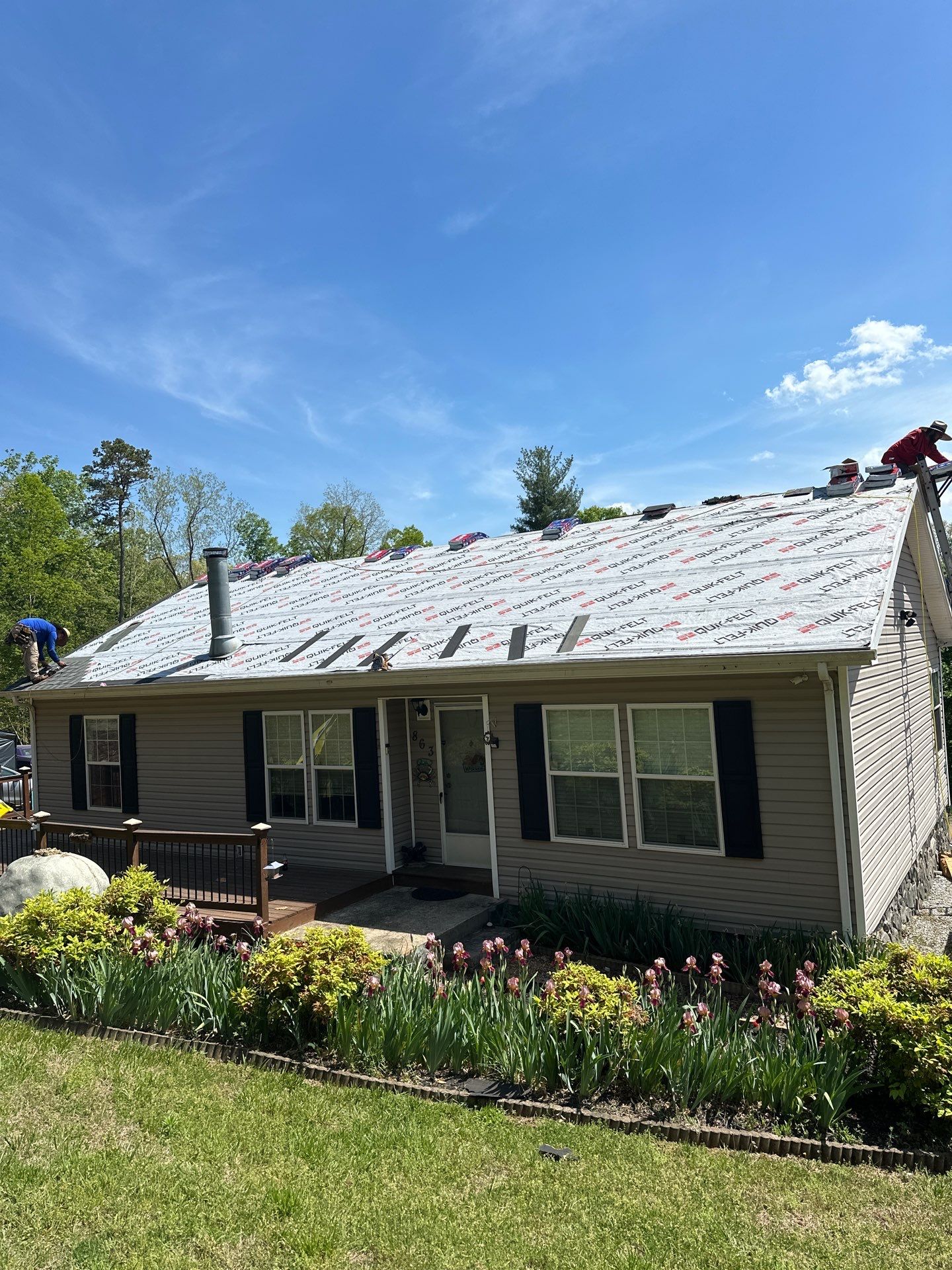 New Roof - GAF Timberline HDZ in Nantucket Morning by Peak 2 Peak Services LLC