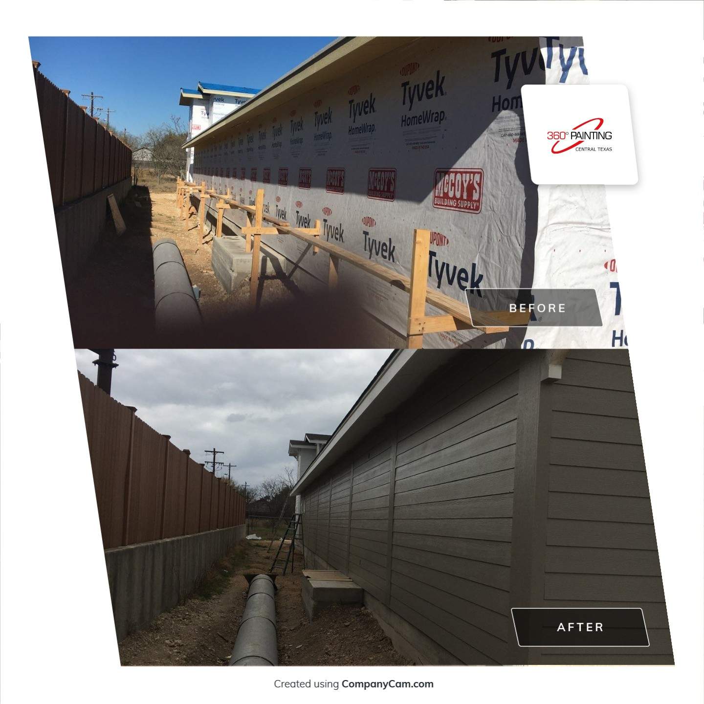 Commercial New Build using PPG Paints by 360 Painting Central Texas