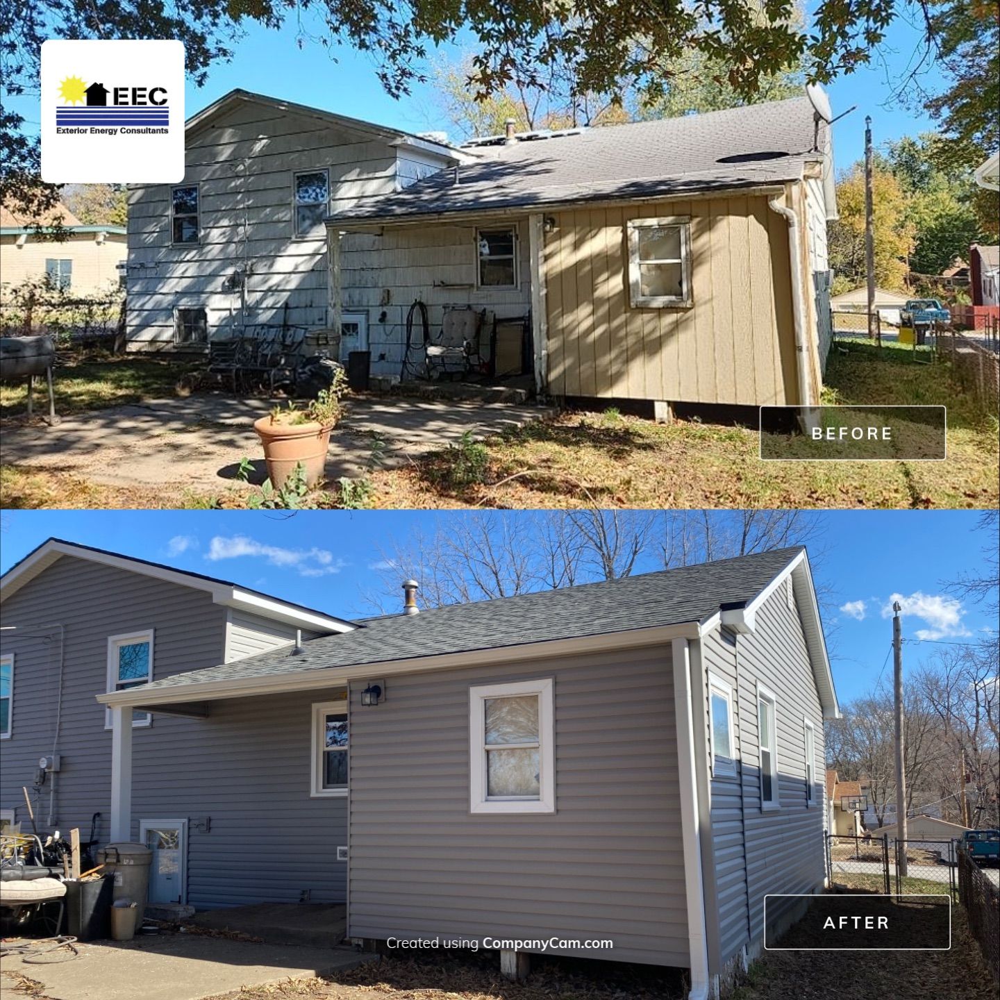 Upgrades On this Rental Home by EEC Windows, Siding & Roofing