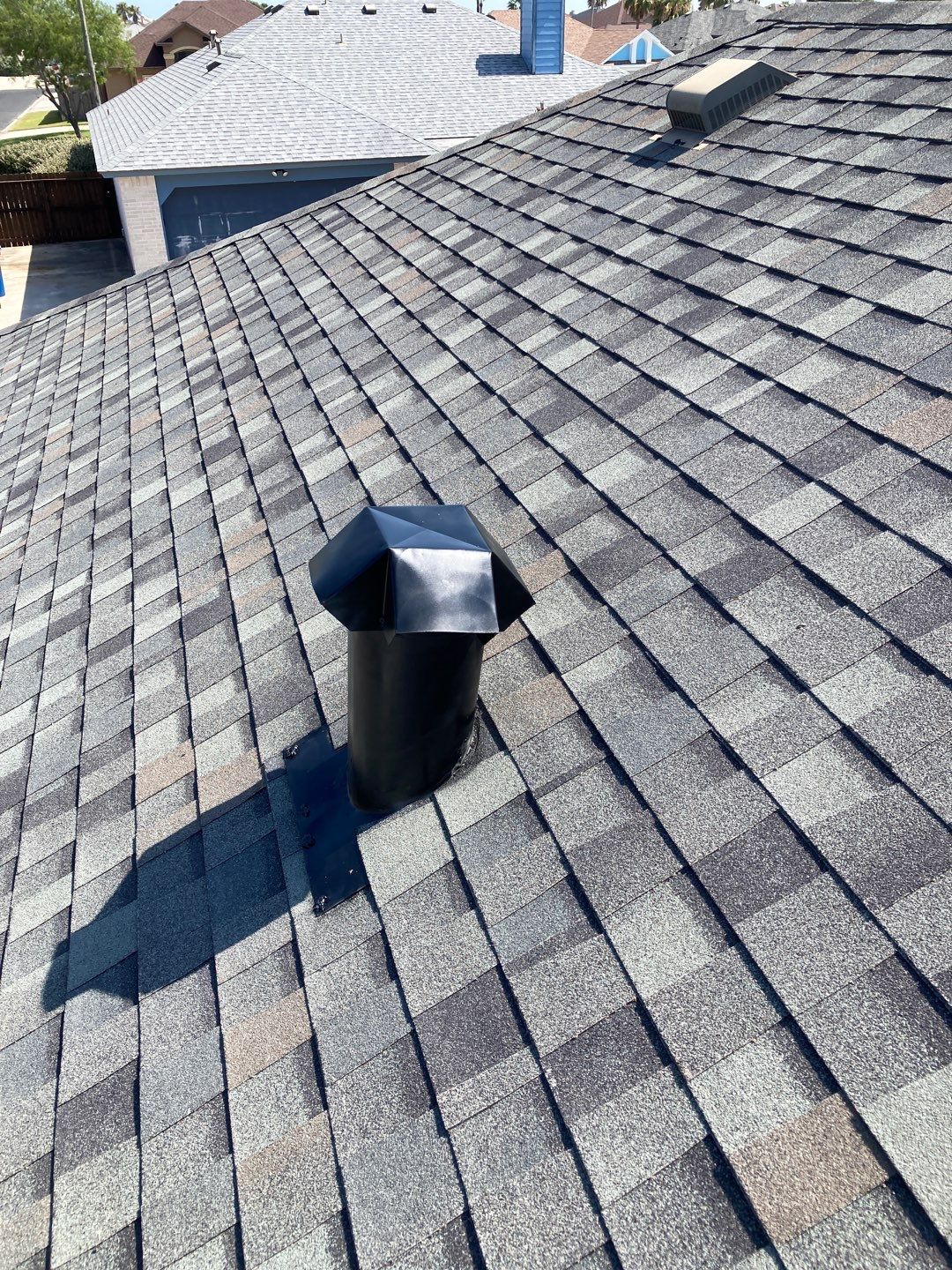 Chimney Cap & Chase Replacement using Custom Fabricated Stainless Steel by Lighthouse Roofing
