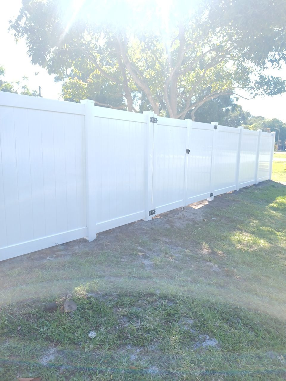 Bradenton, FL 6ft. Tall White Vinyl Privacy Fence by Asap fence and gates, LLC