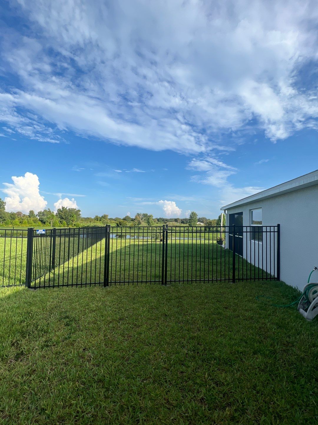 Parrish, FL 4ft. Tall 3-Rail Black Aluminum Fence by Asap fence and gates, LLC