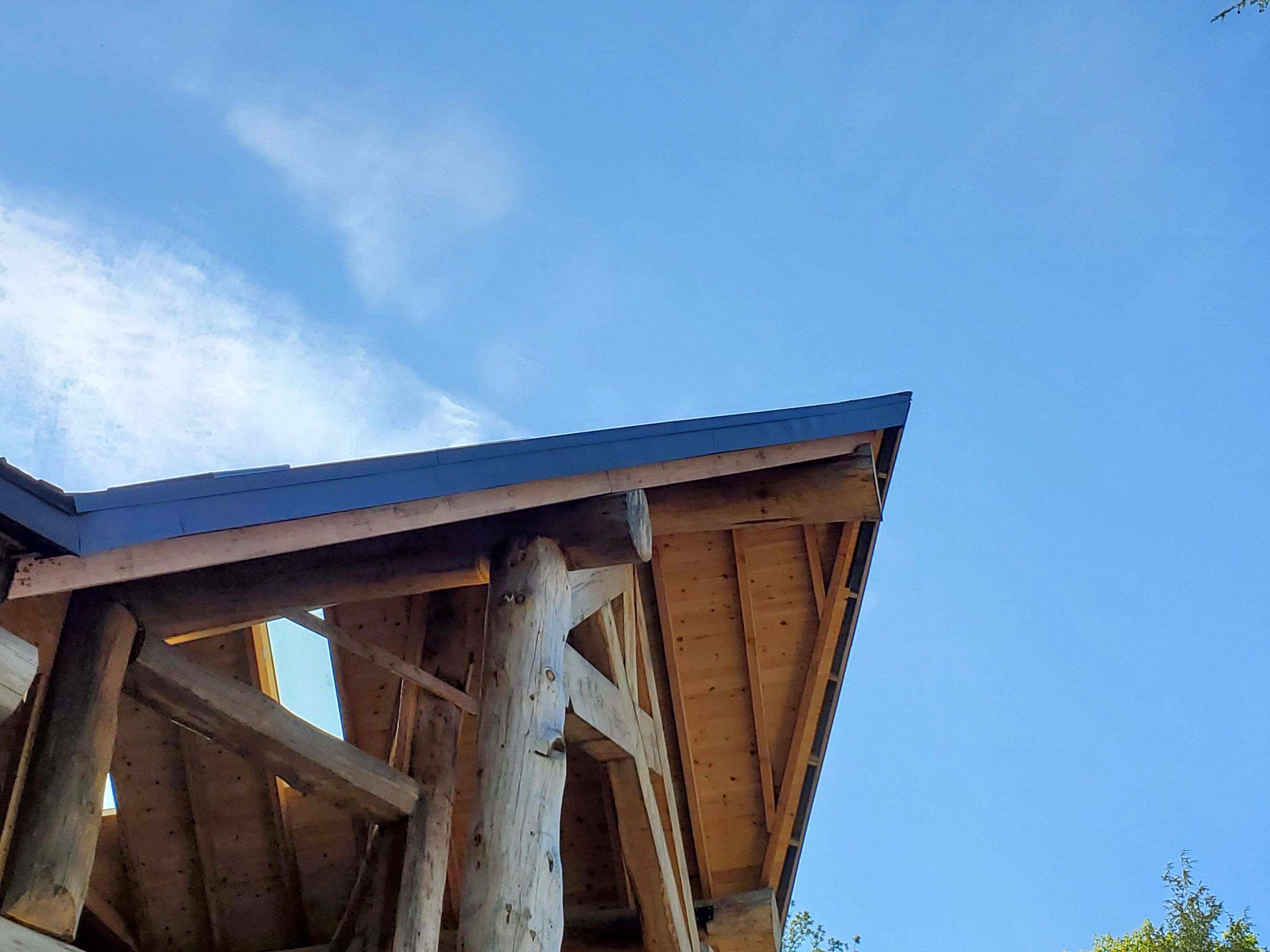 Exposed Fastener Metal Roof using Vicwest UltraVic by Jay Carter Roofing & Sheet Metal