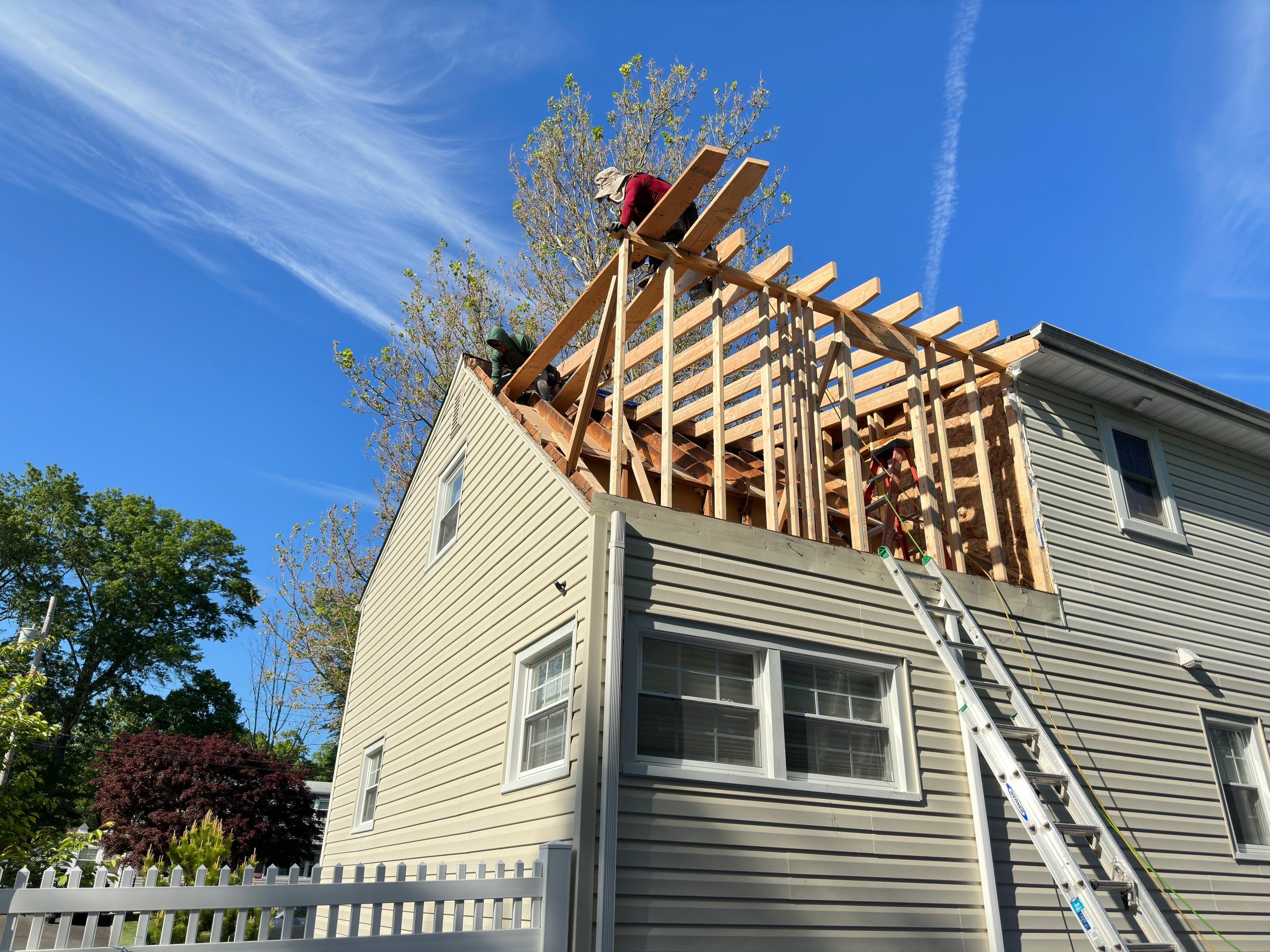 Bathroom Addition using Wood by Home Concepts Construction