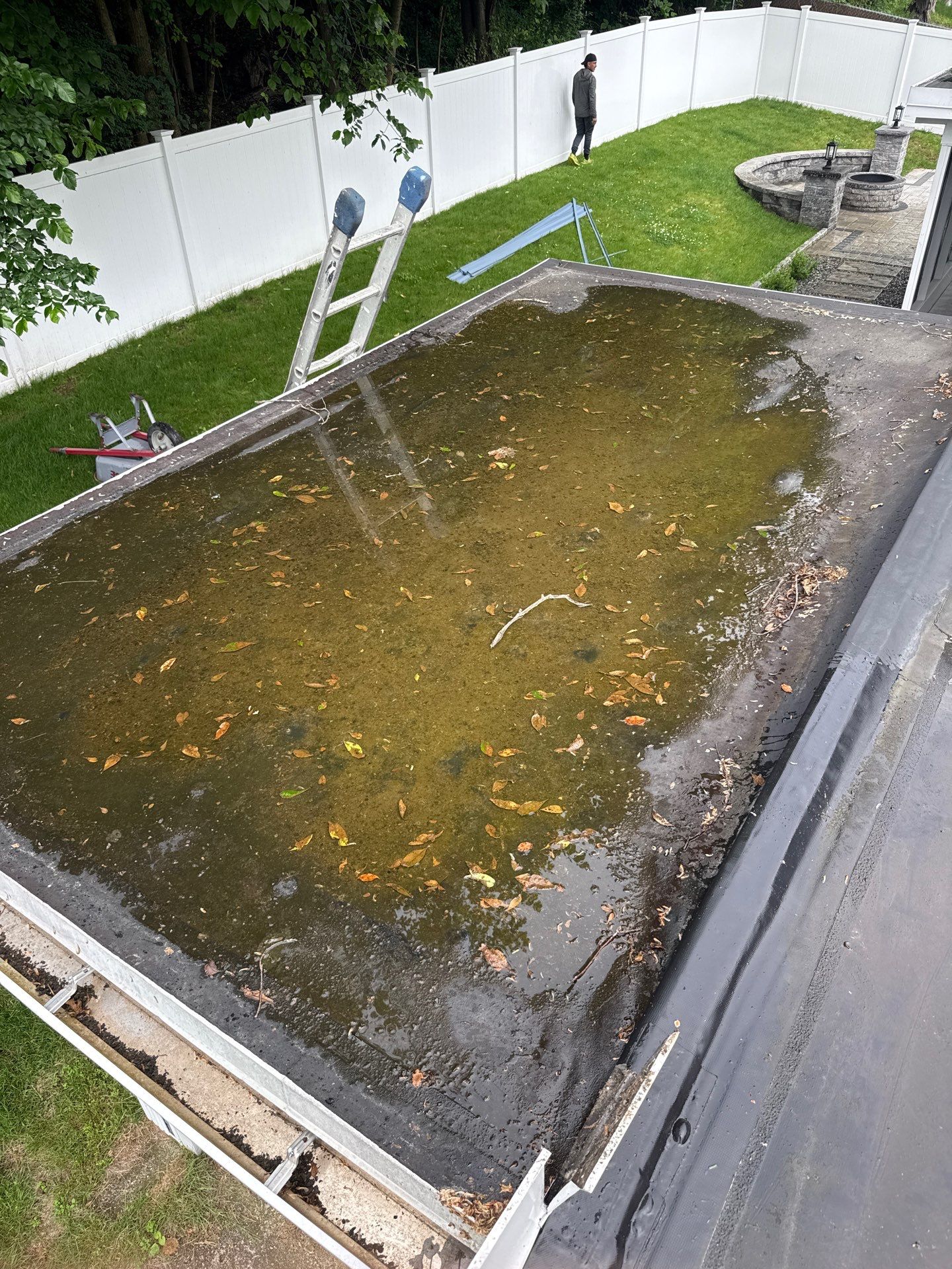 EPDM Flat Roof Installation + Seamless Gutter Upgrade by Mighty Dog Roofing of Greater Middlesex County