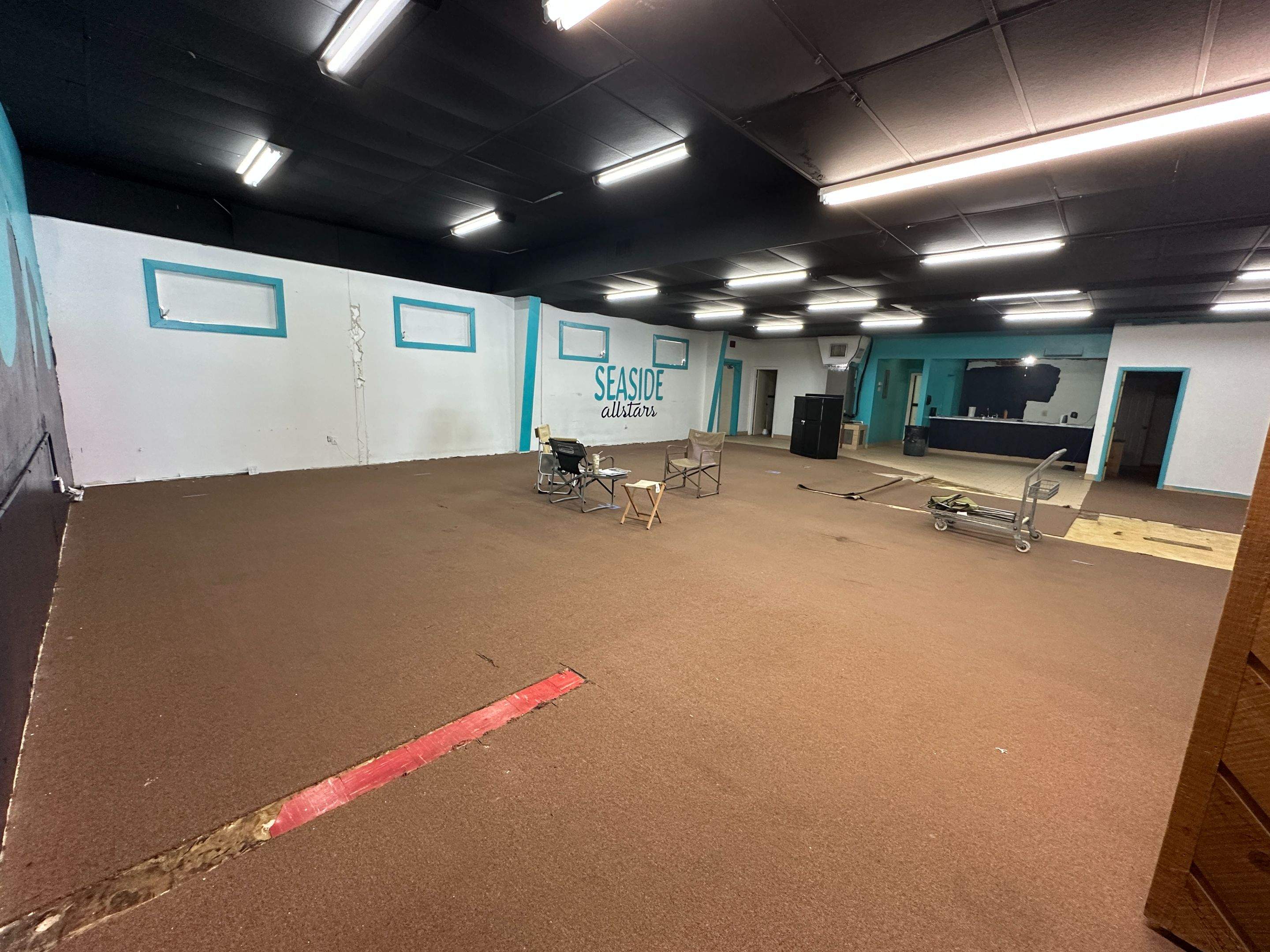 Commercial Indoor Golf Simulator Facility Buildout in Bradenton by Vertical General Contracting