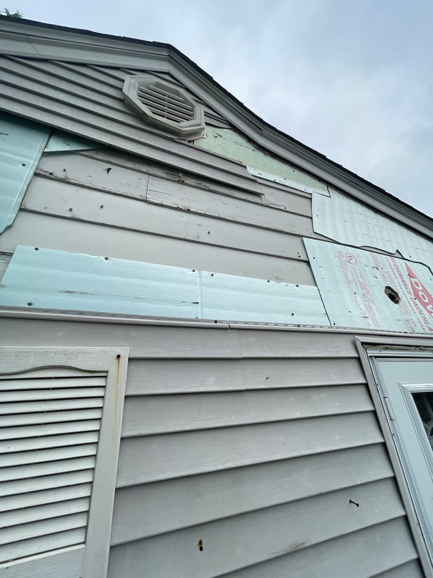 Roof and siding replacement by hail damage by Just Brilliant Restoration JBR