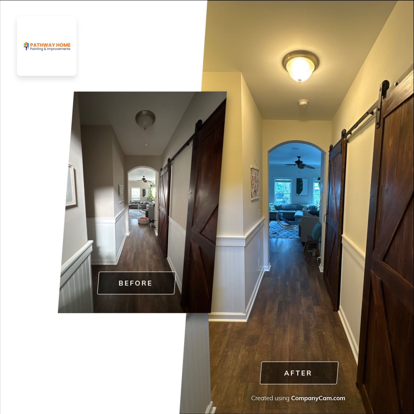 Whole-Home Interior Painting Refresh in Johns Island by Pathway Home Painting & Improvements