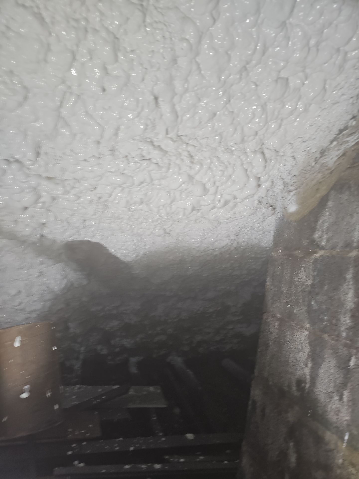 Attic Insulation using open cell spray foam by NYS Foam & Energy