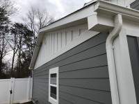 Siding Installation using JH Batten Smooth and JH Select Cedarmill Eased Edge by ExteriorPros