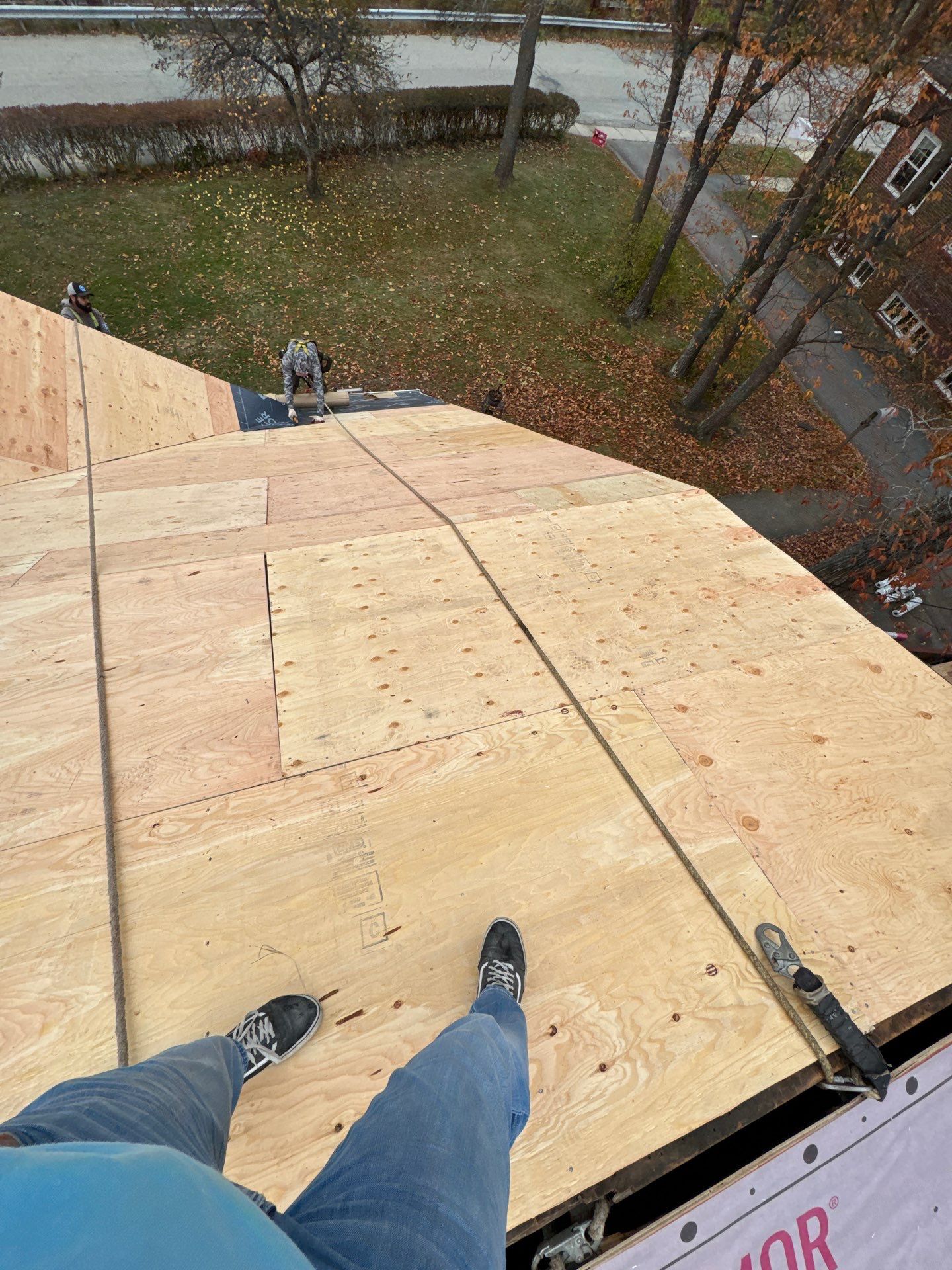 Ayer Church Complete Roof with Code-Compliant Overlay & Dual Chimney Restoration by Mighty Dog Roofing of Greater Middlesex County