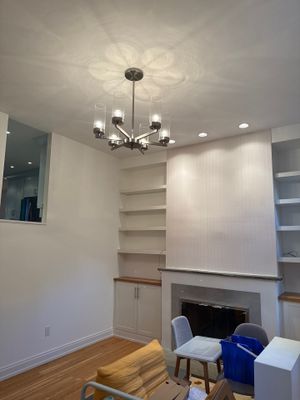 Living Room and Stairwell Refresh in Society Hill
