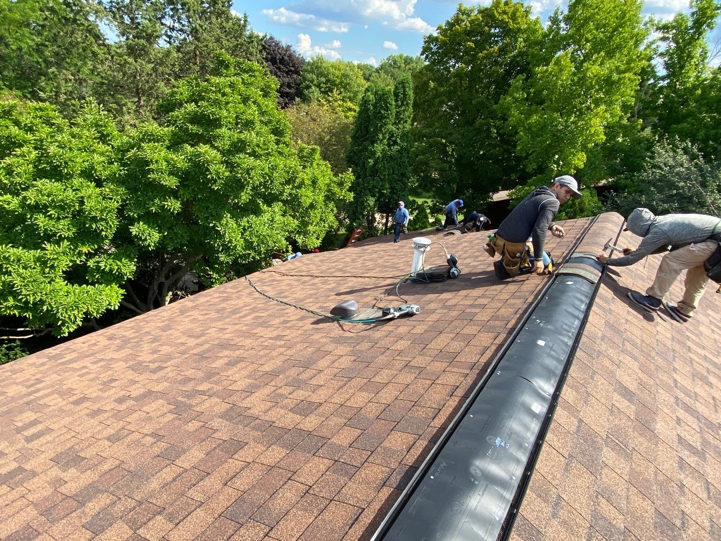 Roof Replacement using CertainTeed Landmark by 180 Contractors