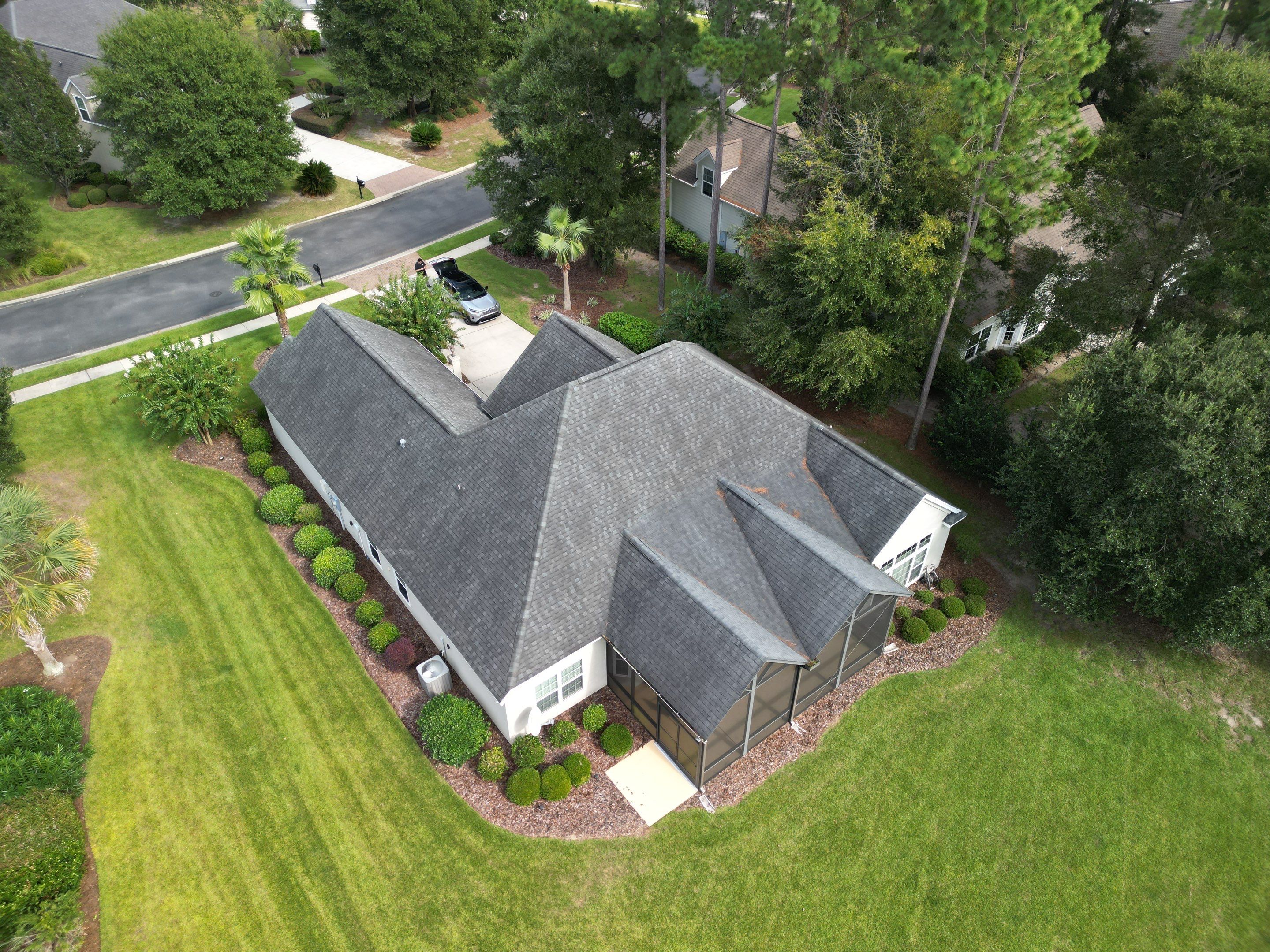 Residential Roofing Installation using Atlas Pinnacle Pristine Pewter by Talya Roofing