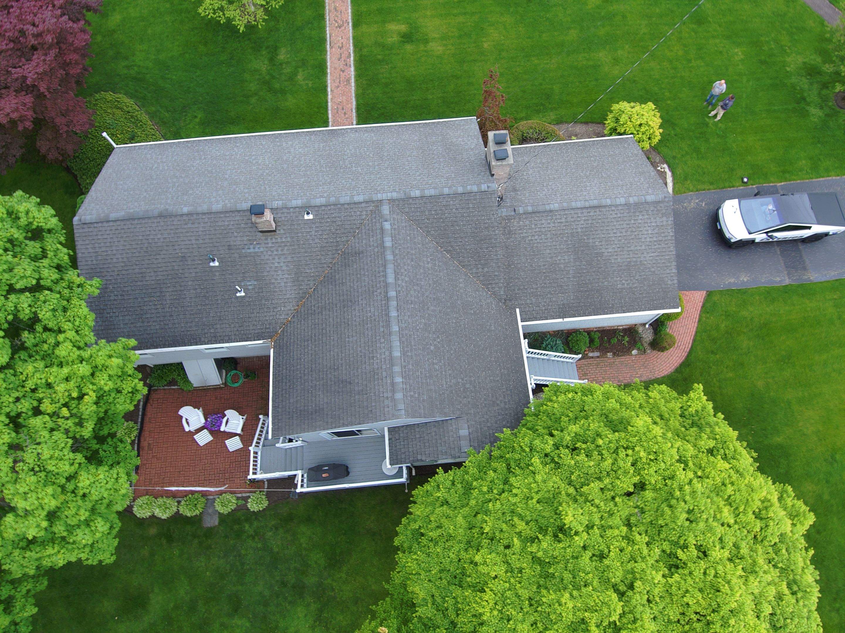 Residential Roof Replacement and Shingle Installation in North Haven by A Plus Exterior