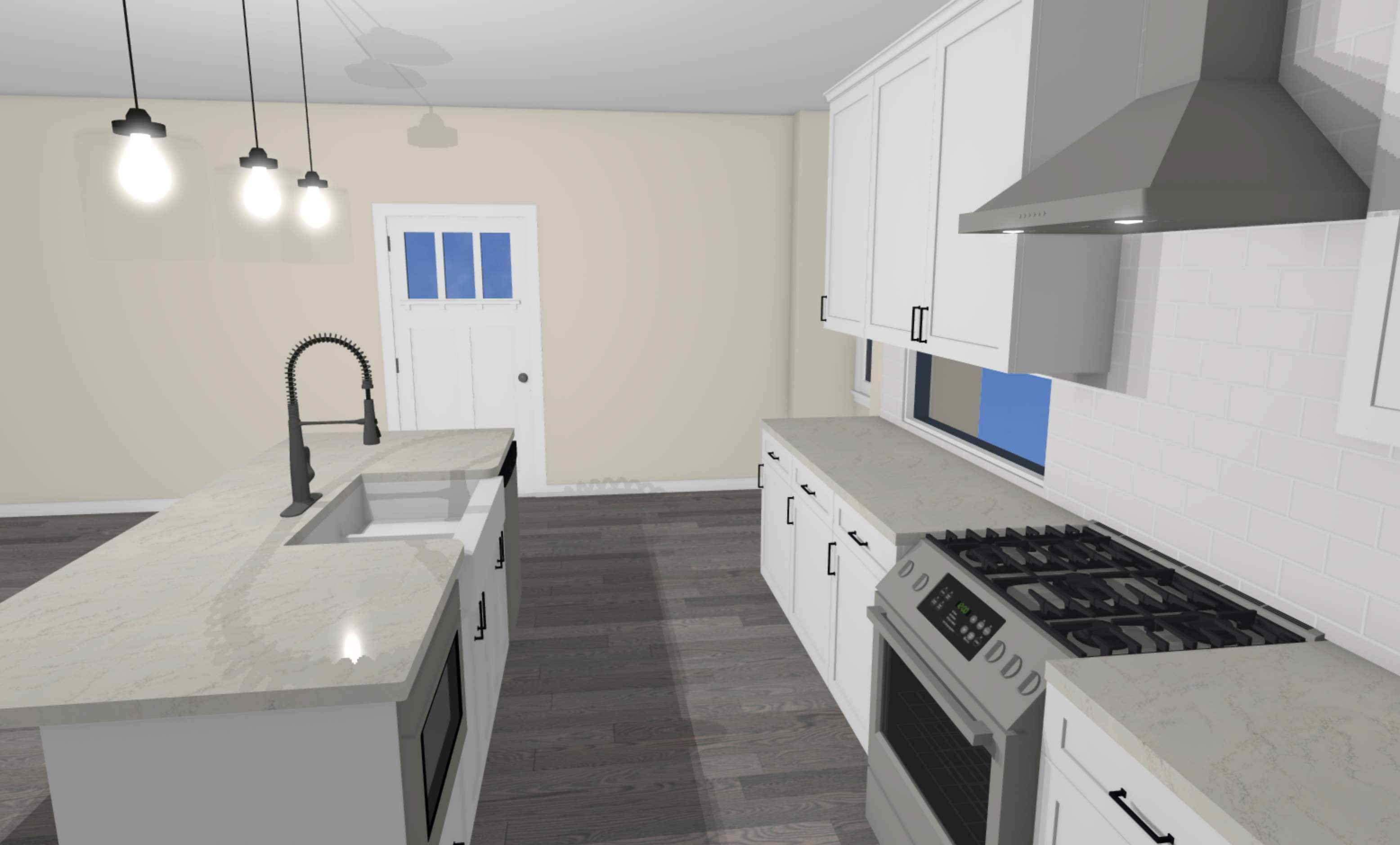 Custom cabinetry Kitchen Remodel by SLM General Contractors & Roofing