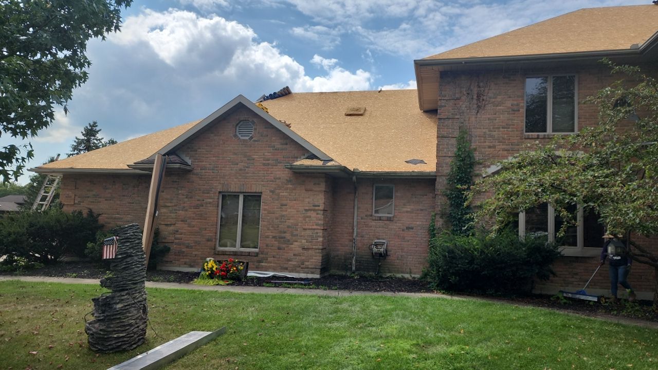 Residential Roofing Repair using GAF Timberline HDZ Shakewood by Nitro Roofing and Construction