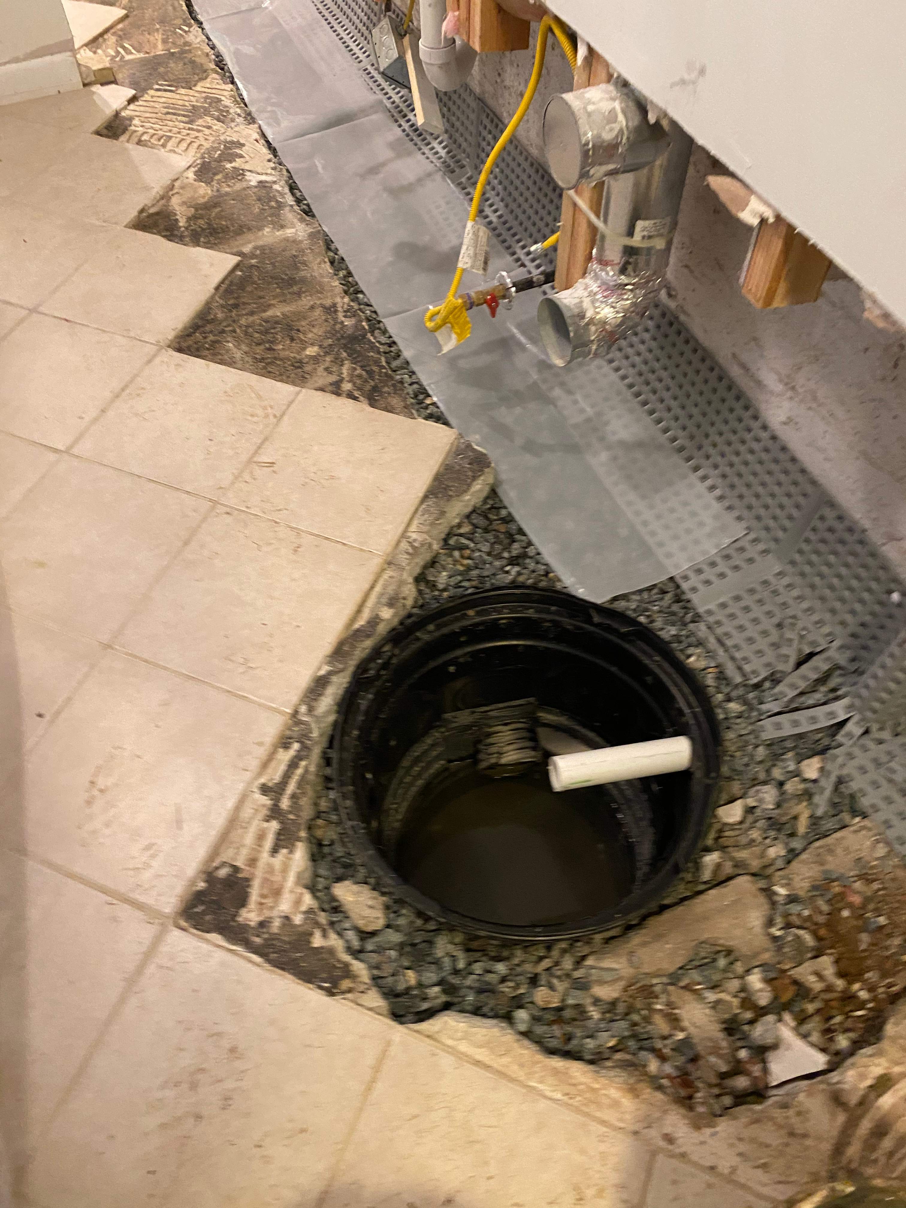 Interior French Drain Job in West Orange, NJ by Pure Service Pro, LLC 