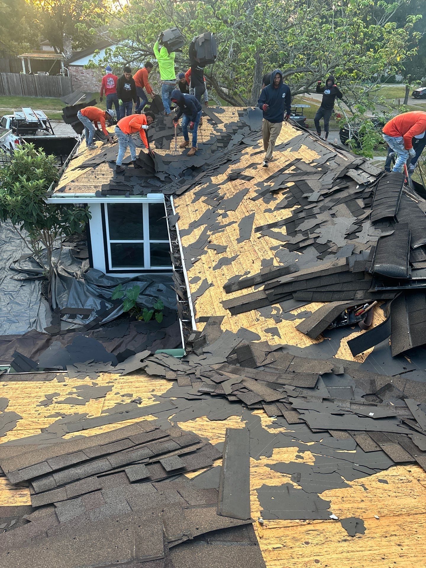 Residential Roofing Installation using Owen's Corning Duration (Lifetime) Shingles by Roof Repair Company