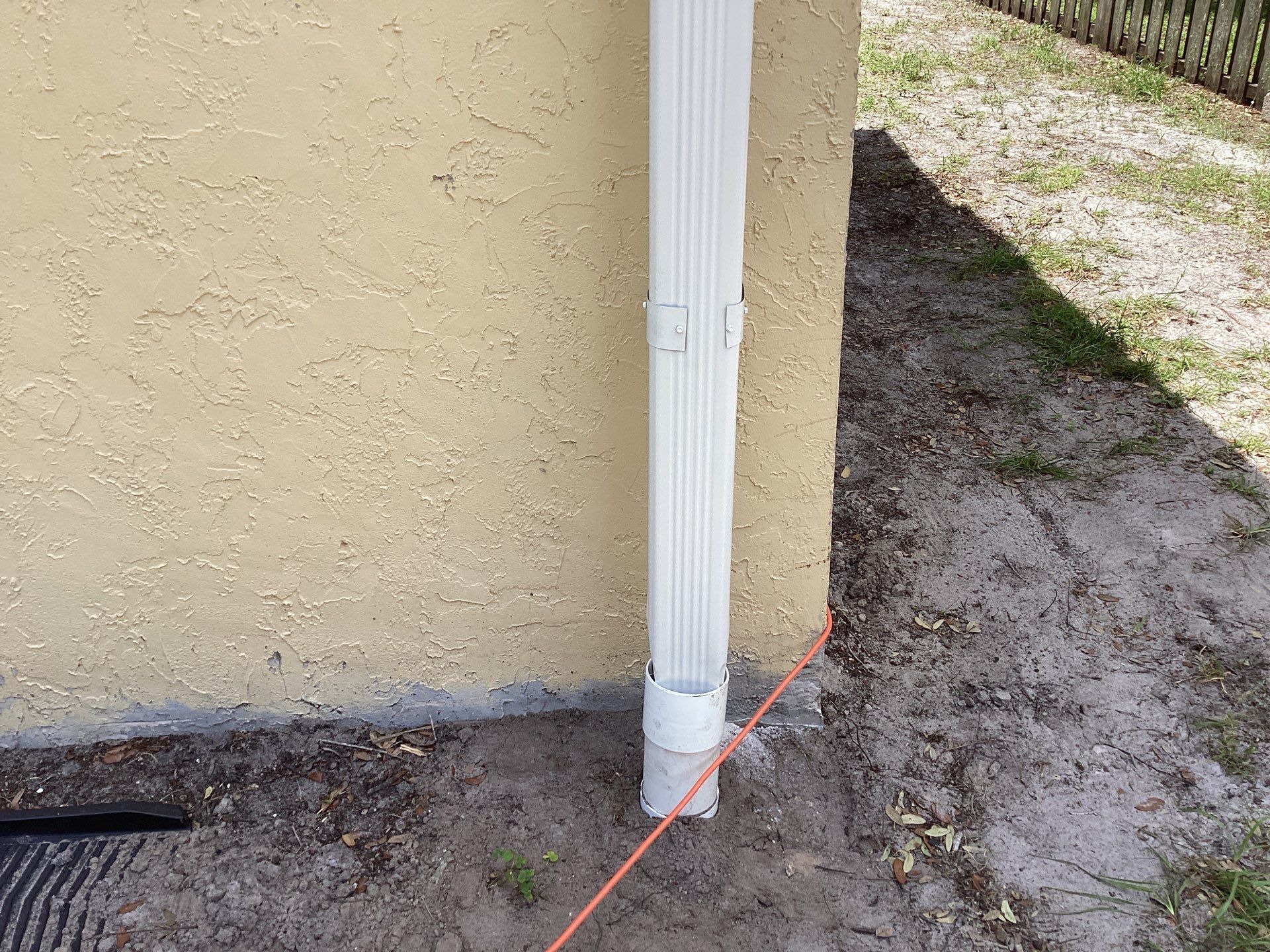 New Soffit and Fascia and White Gutters  by Gutter Professors