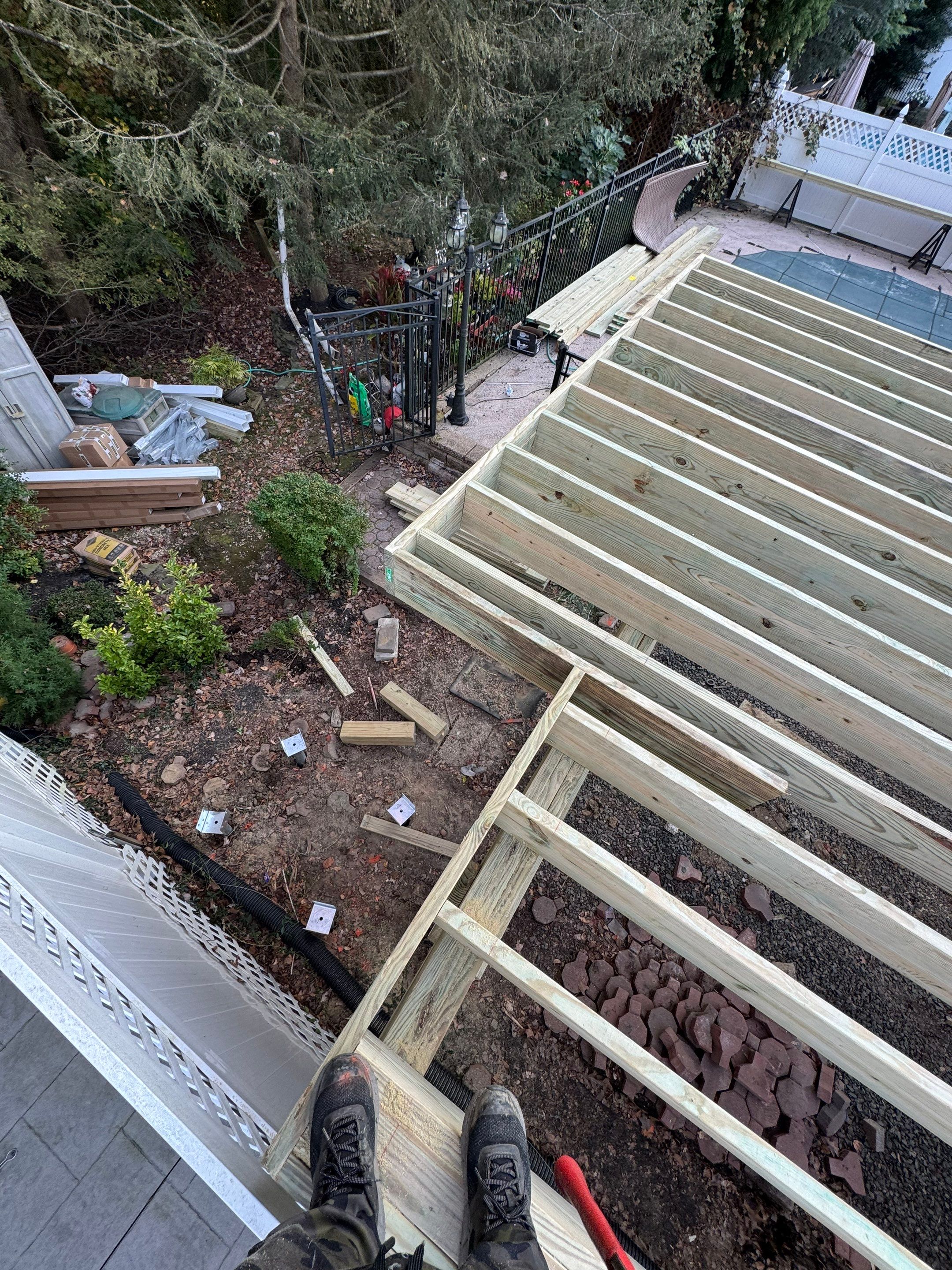 Project in Matawan by deck guardian