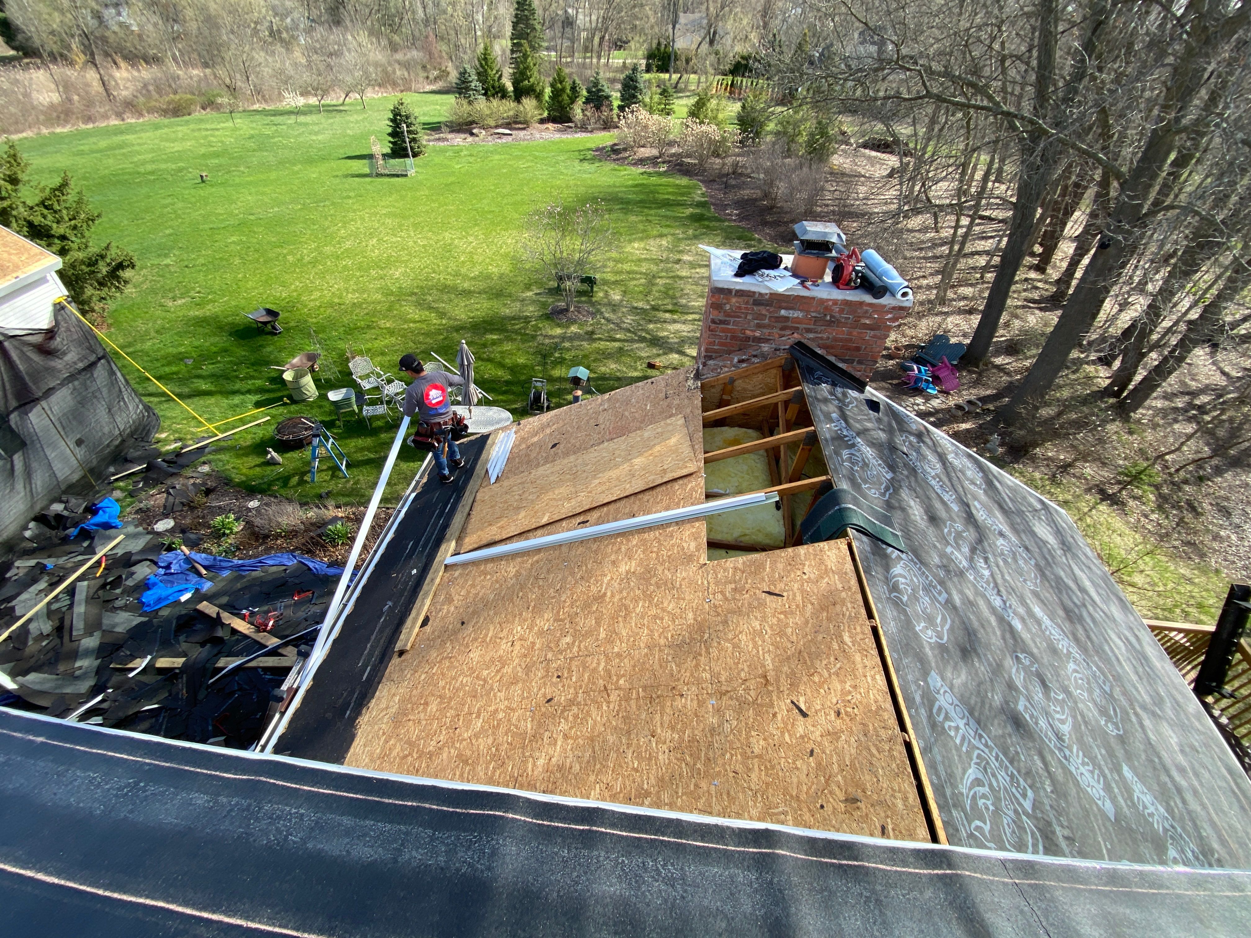 Roof Replacement using Owens Corning by 180 Contractors