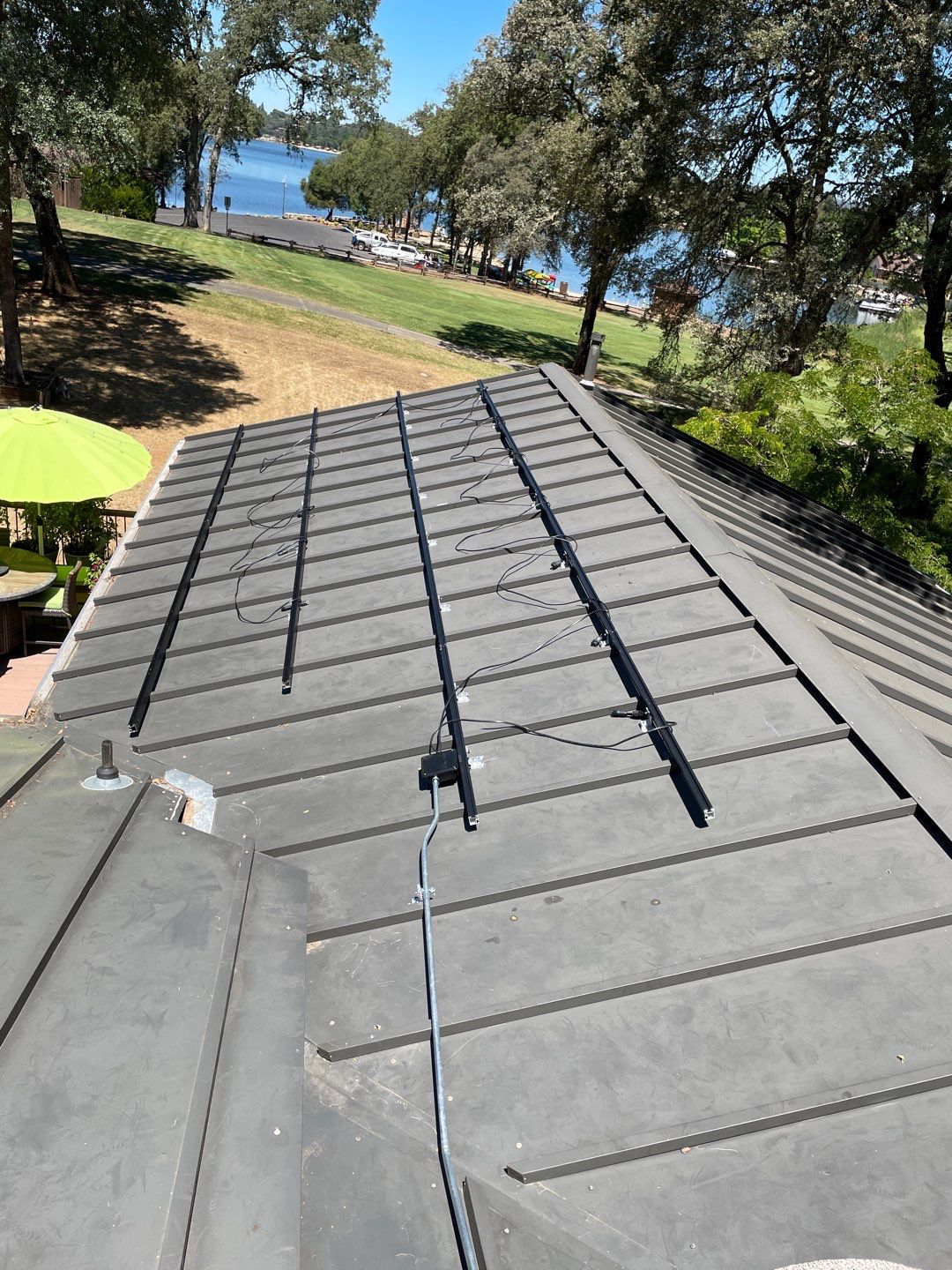 Solar Panel Installation using Solar Panels by Byers Enterprises 