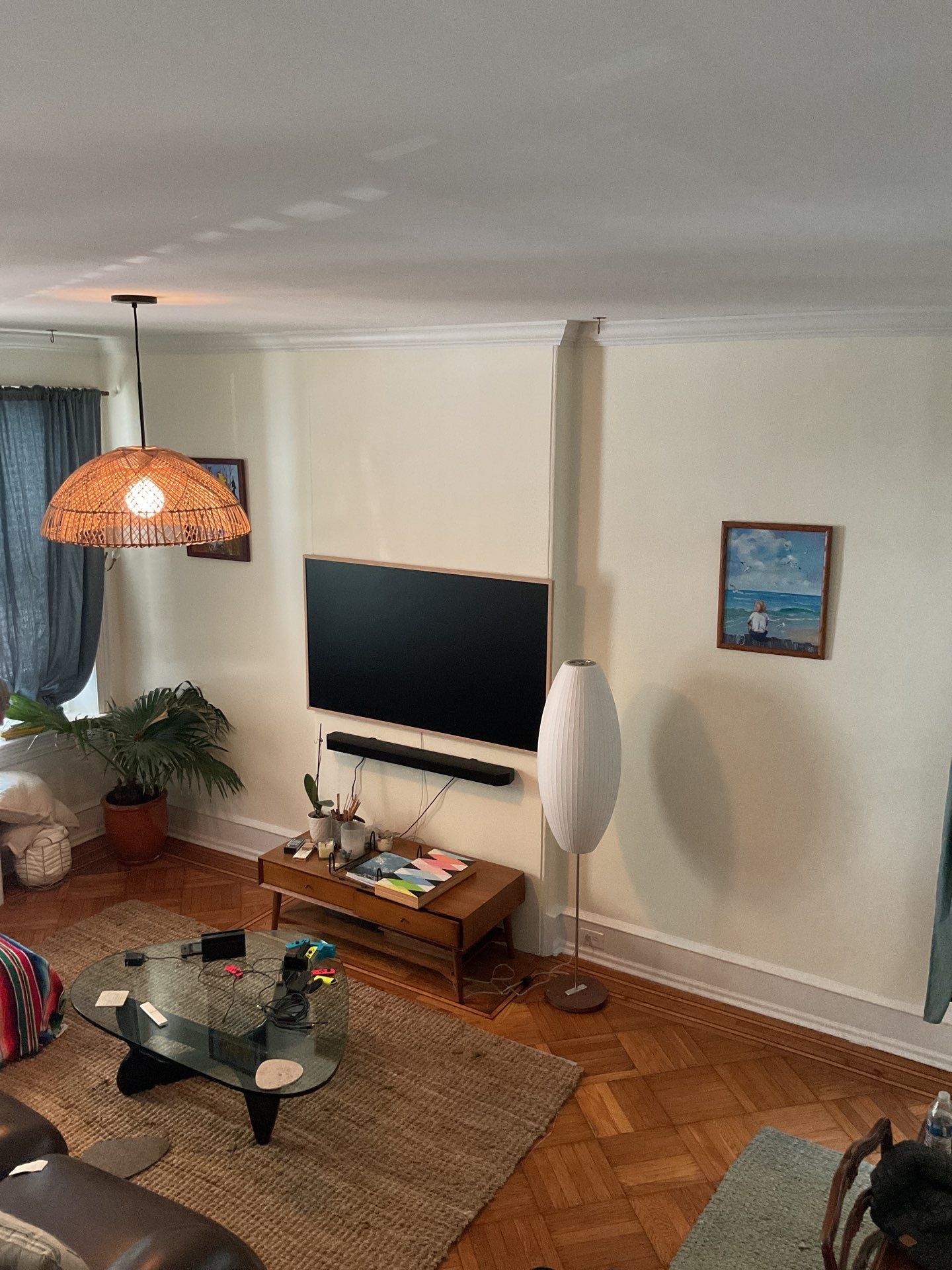 Full Interior & Exterior Restoration – Custom Color Match & Stucco Repaint | East Falls, Philadelphia by Groovy Hues