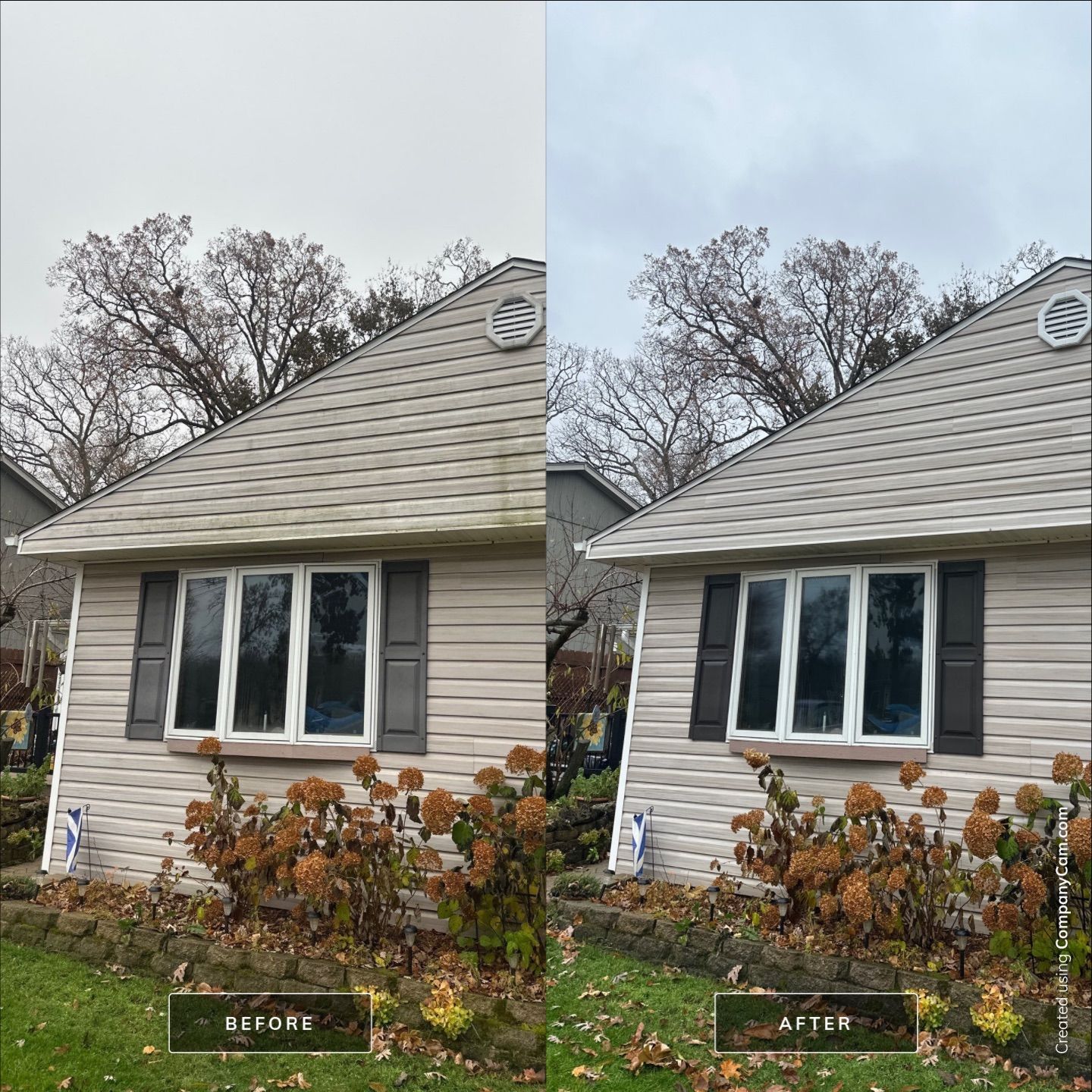 Project in Lake Villa by Simmons Power & Soft Washing