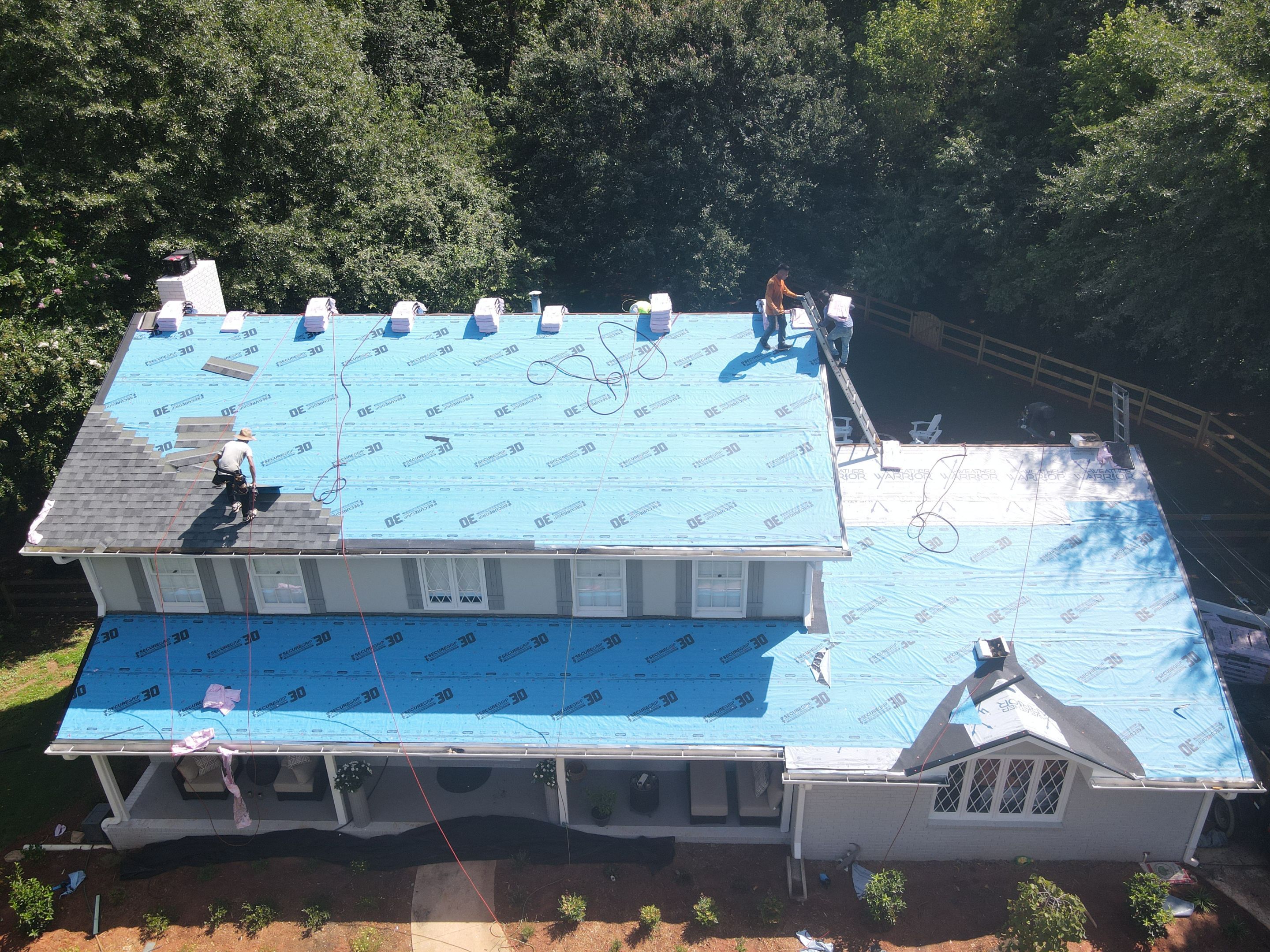 Residential Roofing Installation using Owens Corning by Inspector Roofing and Restoration